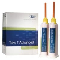 Take 1 Advanced VPS Impression Material, Light Body Wash, Regular Set, Orange, 50 ml Cartridge Refill, 2/Pk, 33951 - Take 1 Advanced, Cartridge Refill, Light Body Wash, Regular Set, 50 ml, 2/Pk, 33951 - Image 1