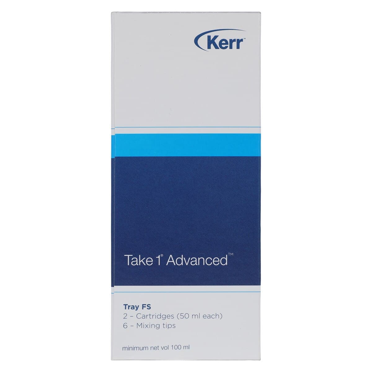 Kerr Take 1 Advanced VPS Impression Material, Tray Heavy Body, Fast Set, 50 ml Cartridge Refill, 2/Pk, 33965 thumbnail 4