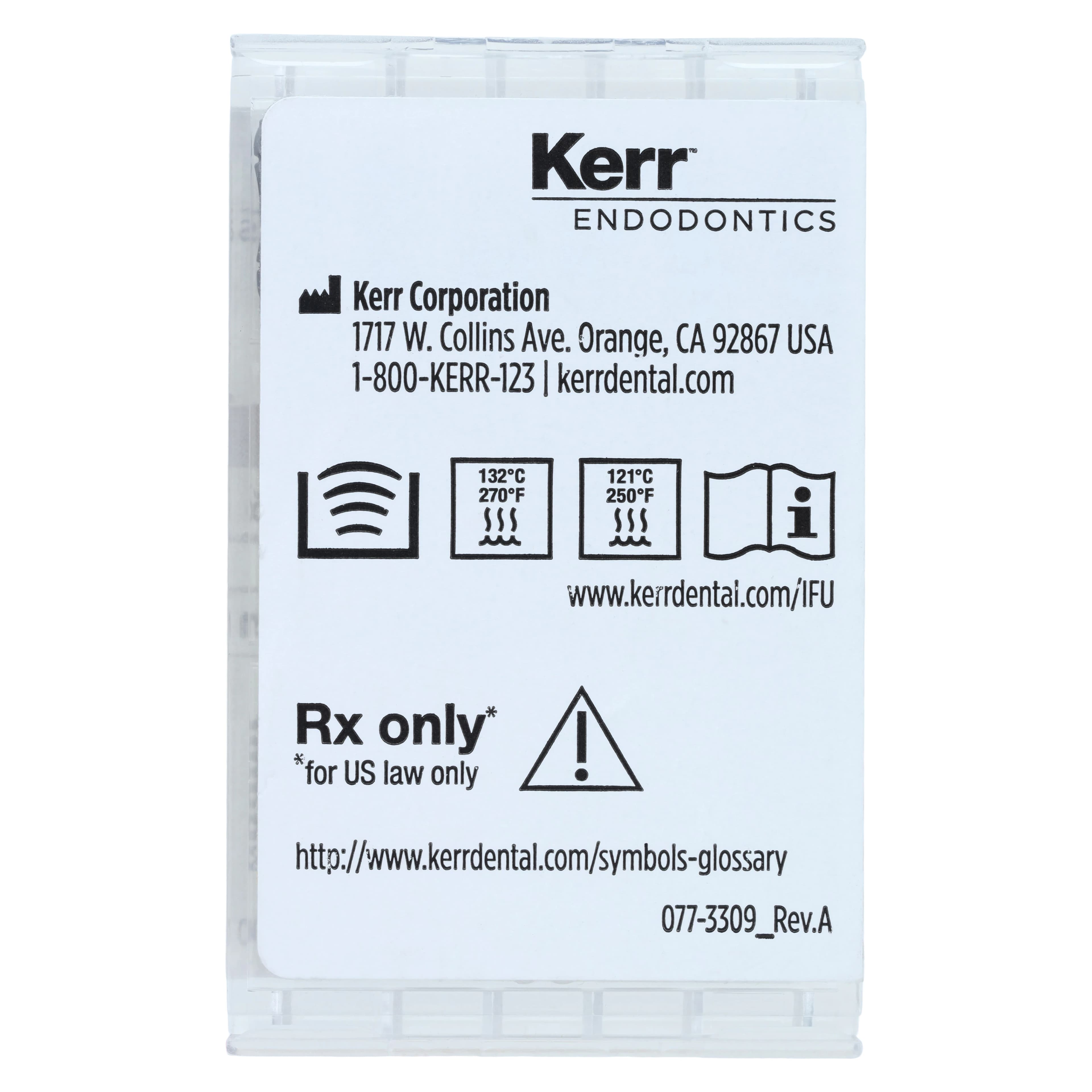 Kerr K-Flex Files, Stainless Steel, 30 mm, #08, Gray, 6/Pk, 15206 thumbnail 6