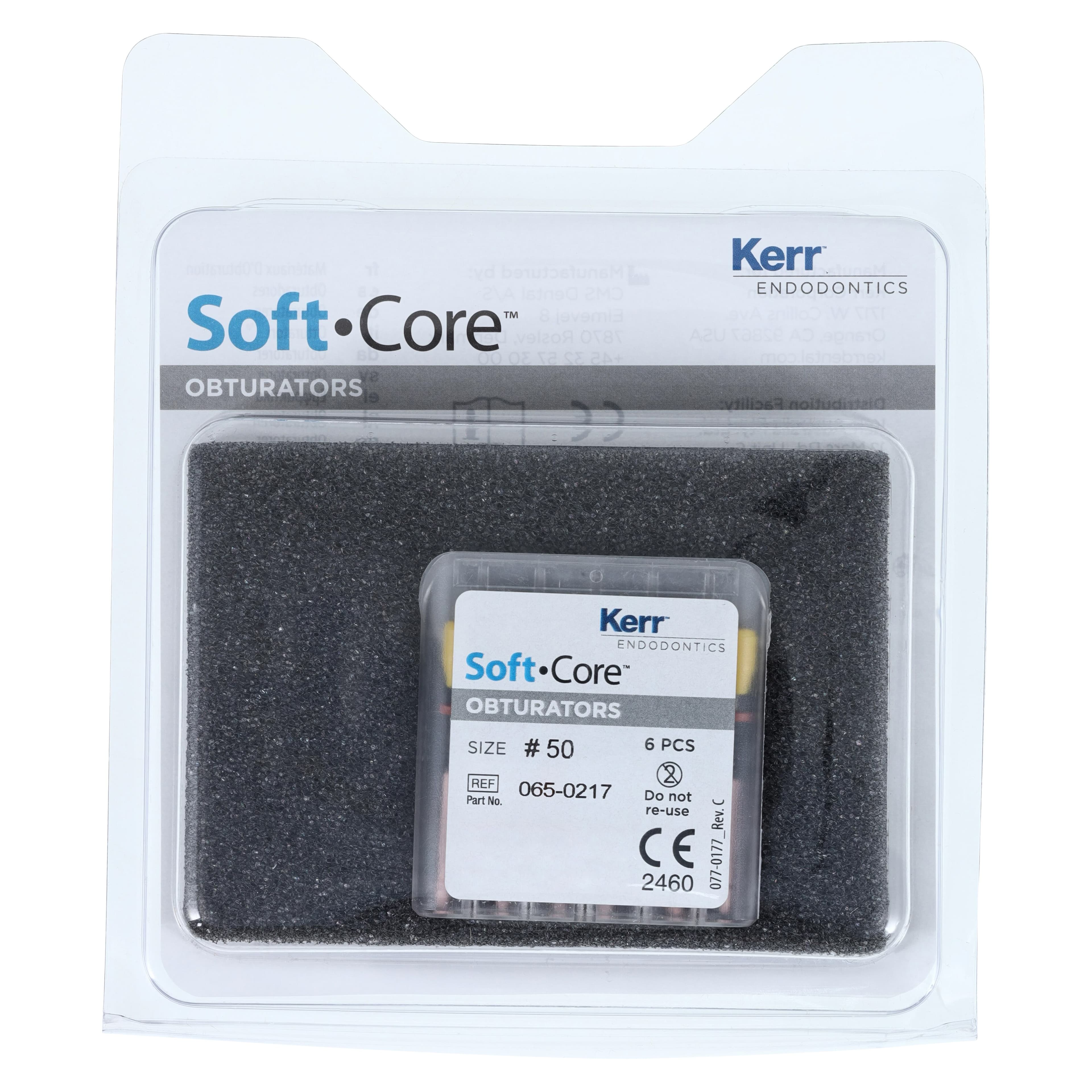 Soft-Core Classic Obturators, #50, Yellow, 6/Pkg, 972-3050 thumbnail 5