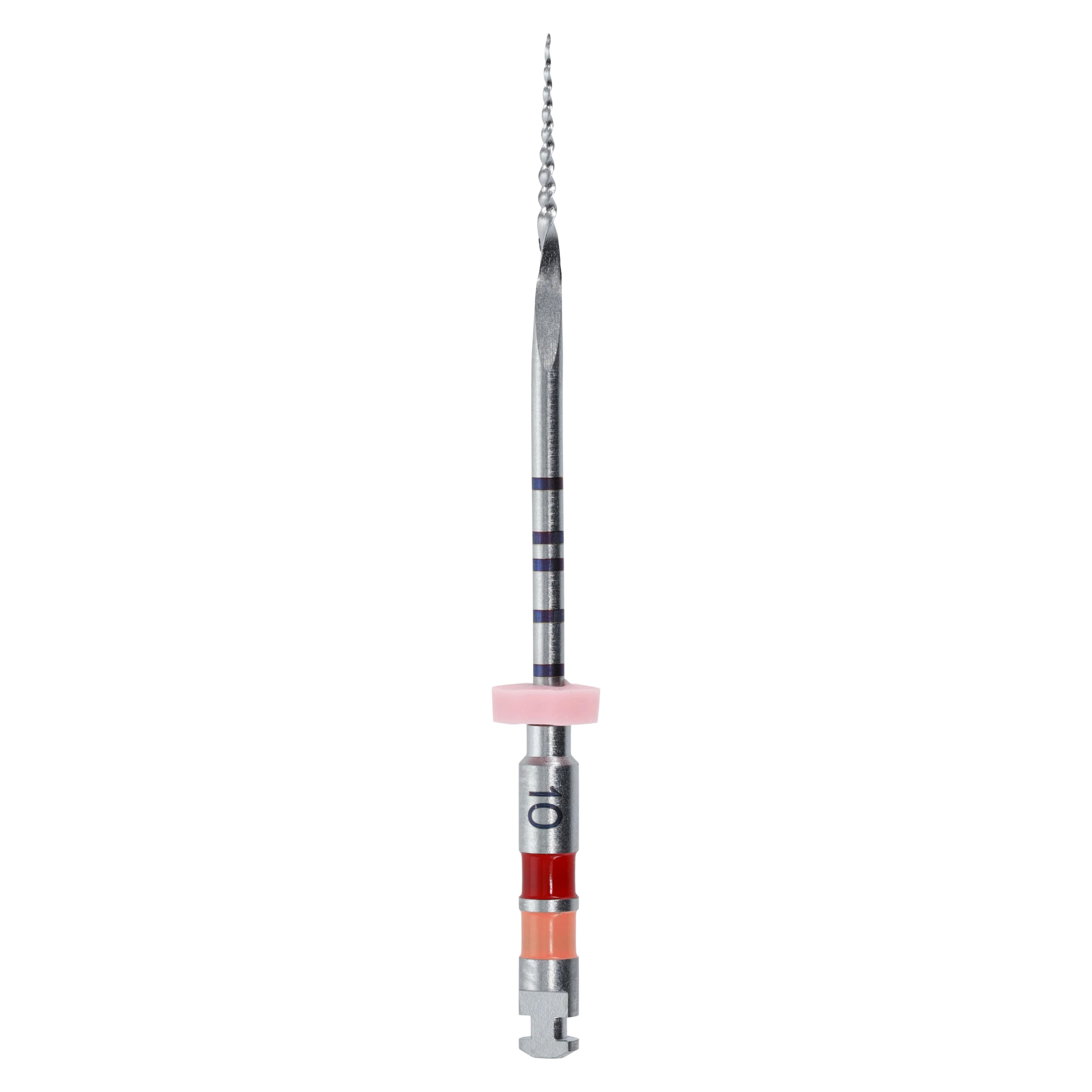 Kerr TF Twisted Files Rotary Endodontic File, #25 Tip, .10 Taper, 27mm, Red, NiTi, 3/Pkg, 822-0257 - Tf 3-Pack .25/.10/27Mm Length, 822-0257 - Image 1