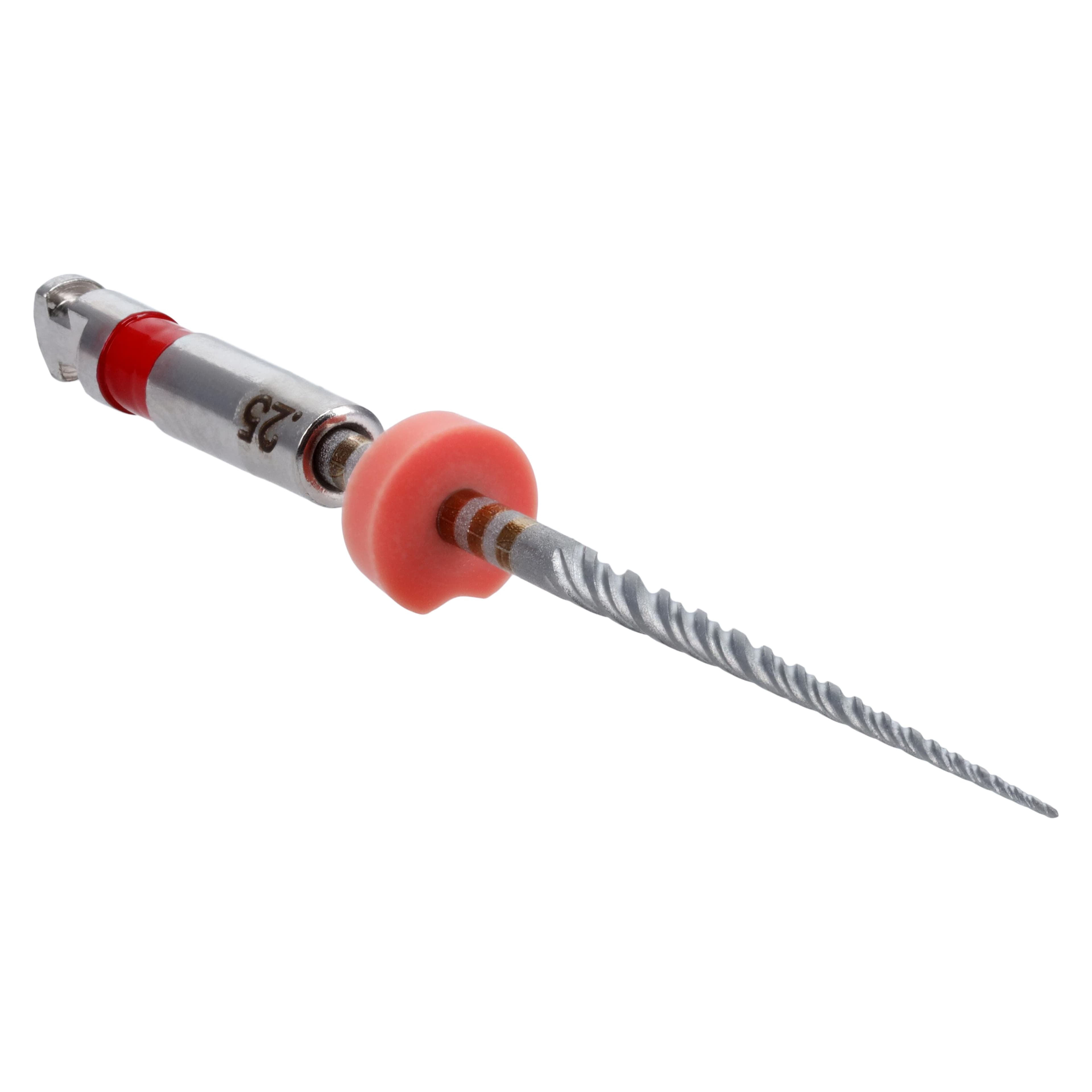 K3XF NiTi Rotary Files, 25 mm, .06 Taper, #25, Red, 6/Pk, 823-6255 thumbnail 4
