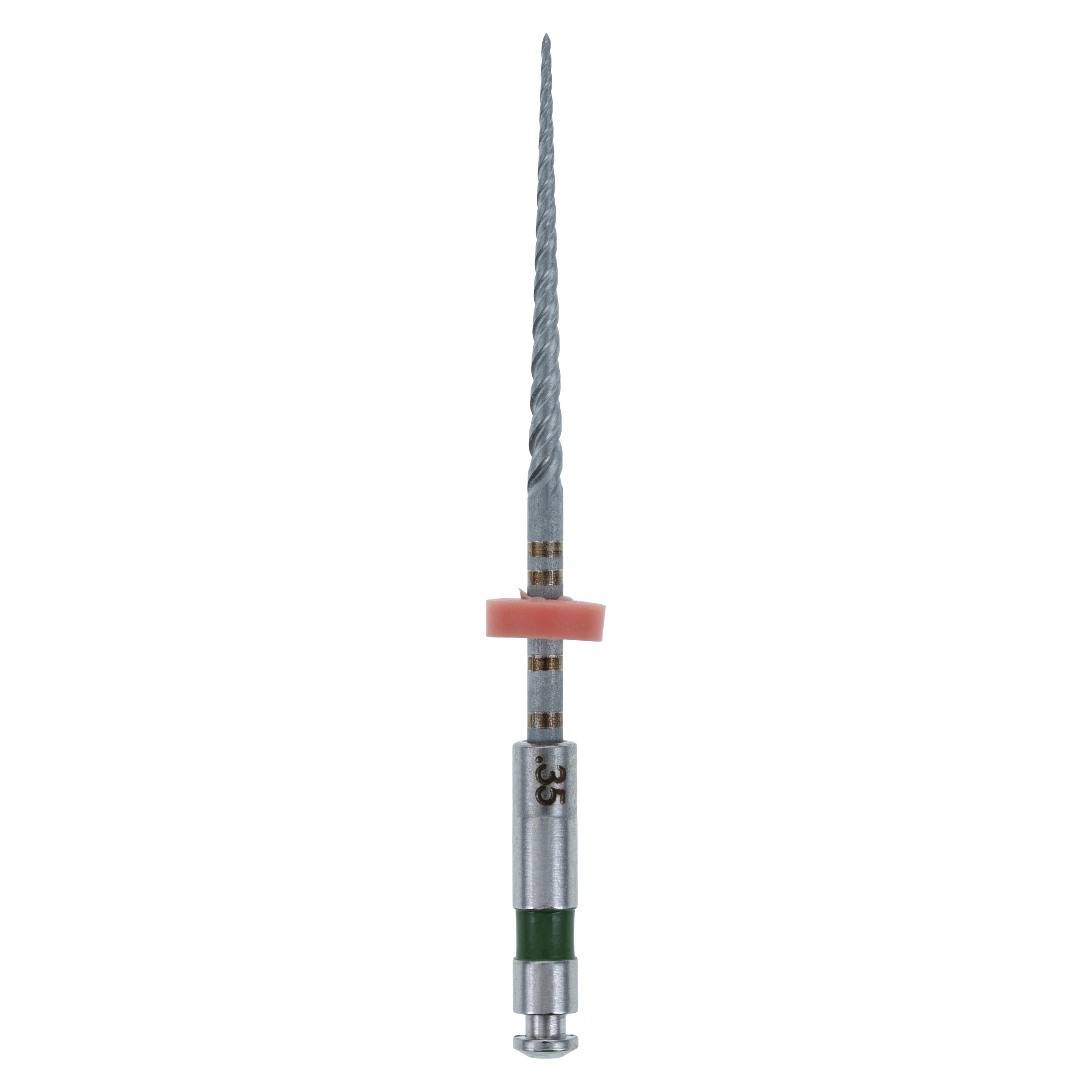 K3XF NiTi Rotary Files, 25 mm, .06 Taper, #35, Green, 6/Pk, 823-6355 - K3XF, Rotary Files, NiTi, 25 mm, .06 Taper, # 35, Green, 6/Pk, 823-6355 - Image 1