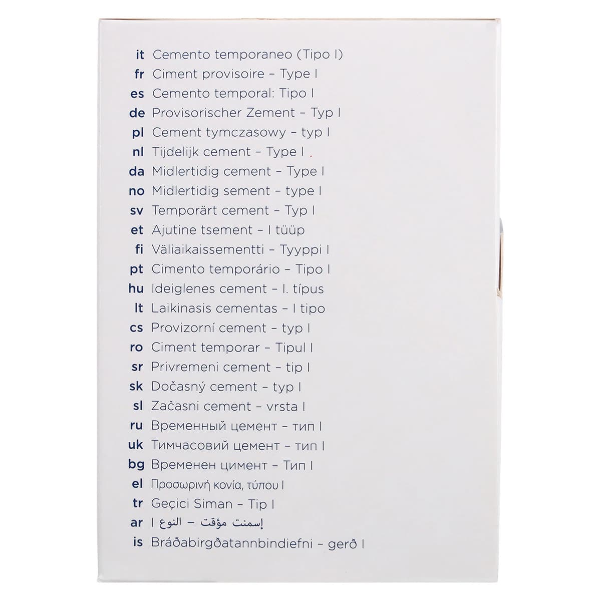 TempBond Original Temporary Cement, Unidose, 2.4 g, 50/Pk with Mixing Pad, 31377 thumbnail 7
