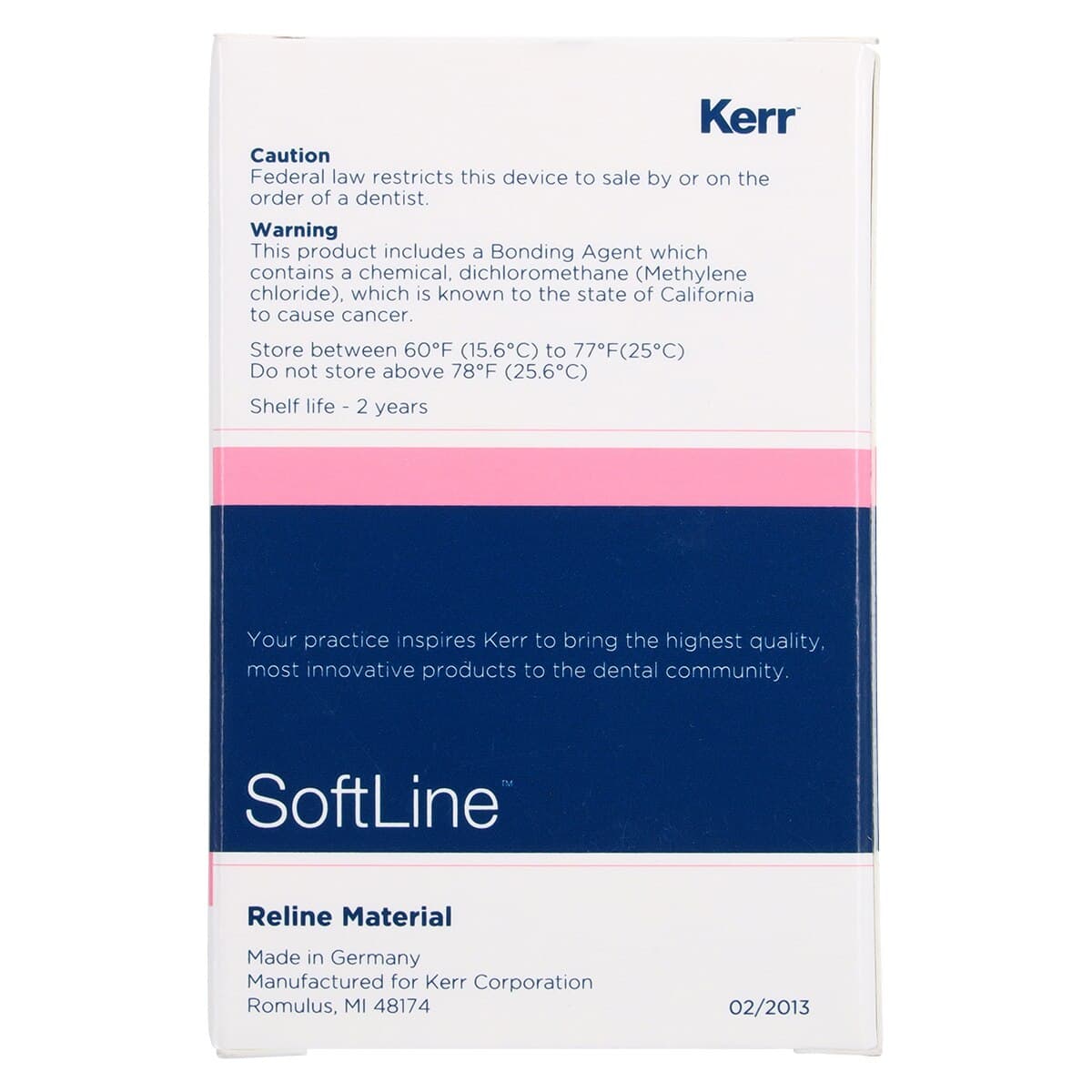 SoftLine Chairside Silicone Soft Relining Material Refill Kit, Light Pink, 50 ml Cartridge, 32234 thumbnail 12