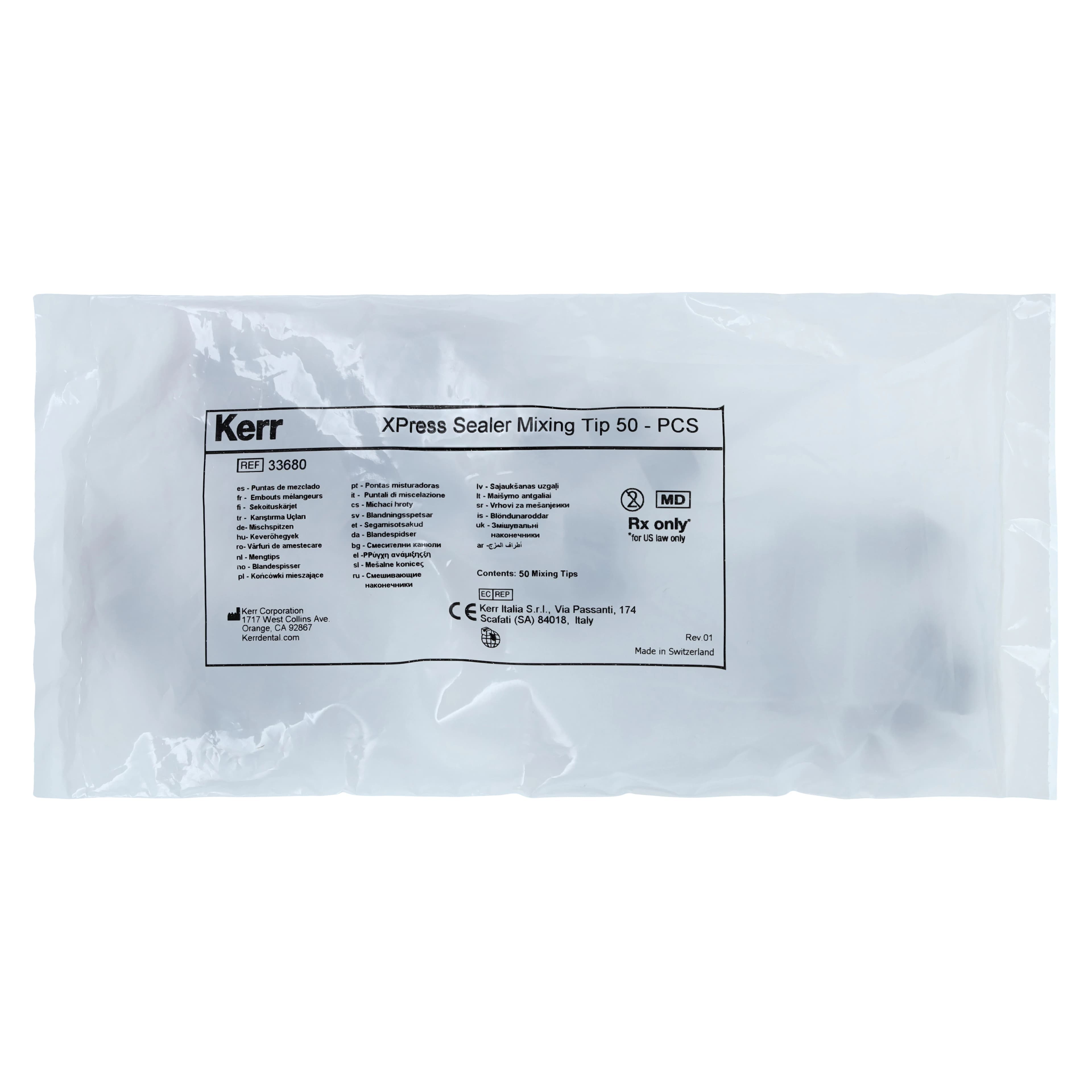 Kerr Xpress Sealer Mixing Tips, Refill for Sealapex Xpress & Tubli-Seal Xpress Automix Syringes, 50/Pkg, 33680 thumbnail 4