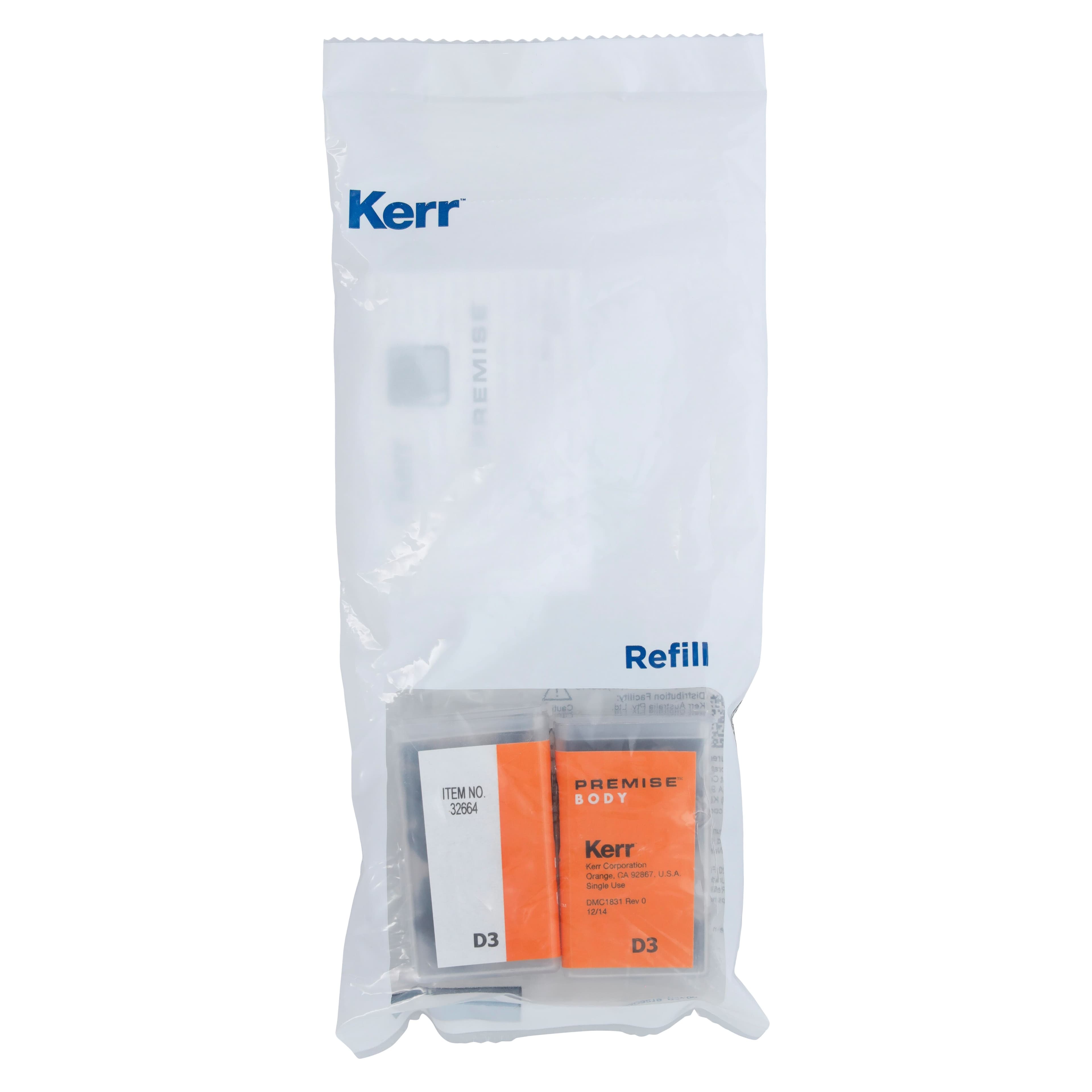 Premise Universal Nanofilled Composite, Unidose Refill, Body D3, 0.2 g, 20/Pk, 32664 thumbnail 5