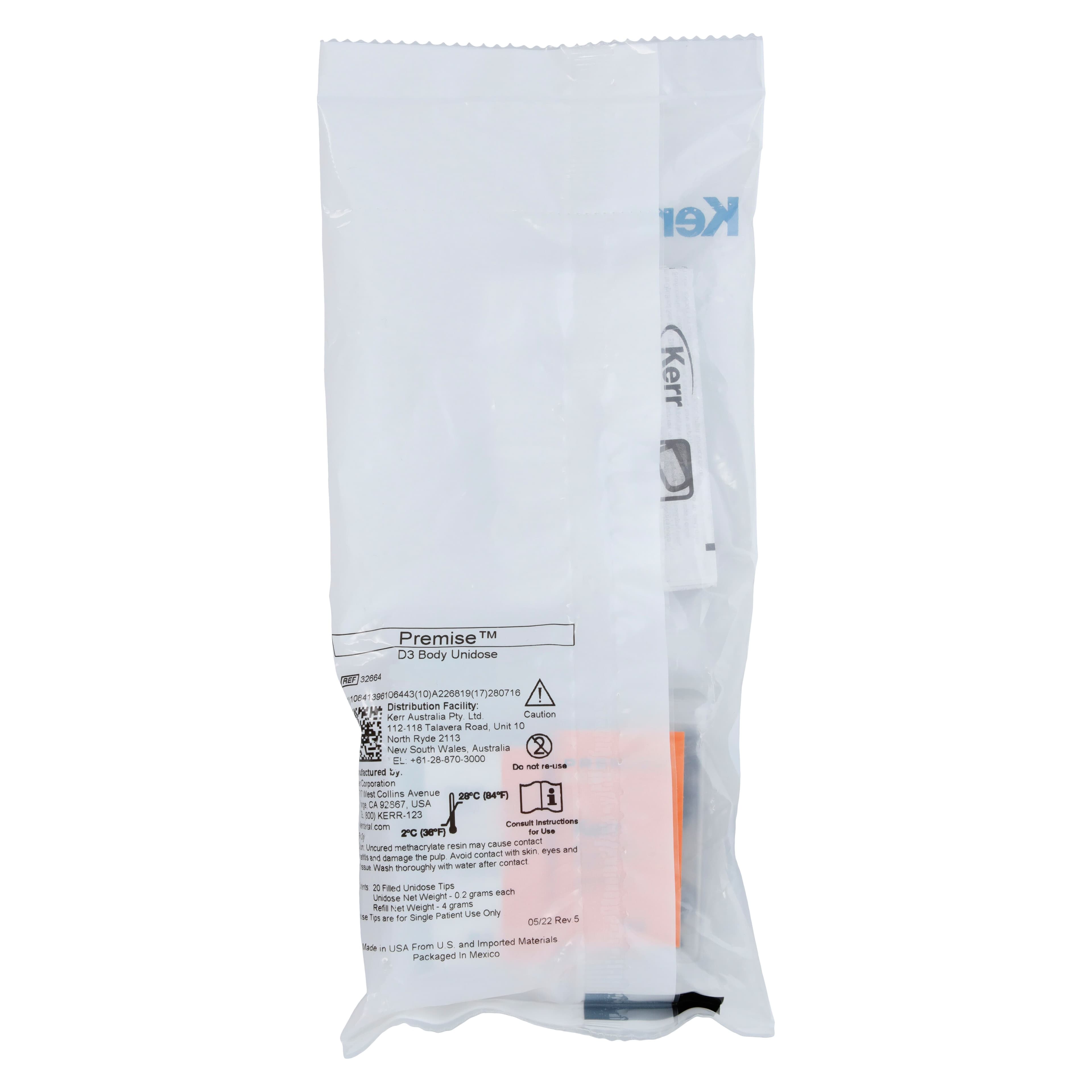 Premise Universal Nanofilled Composite, Unidose Refill, Body D3, 0.2 g, 20/Pk, 32664 thumbnail 6