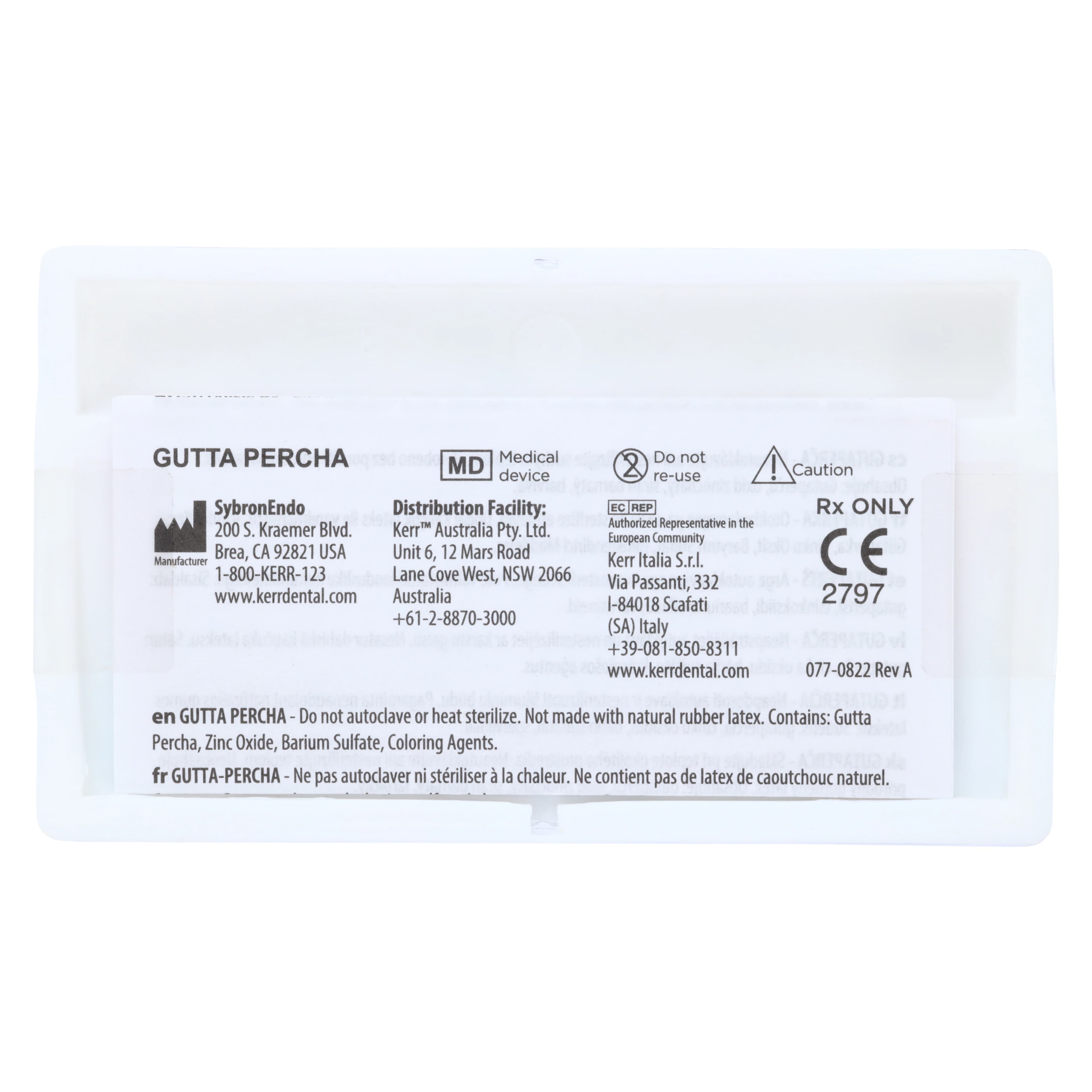 TF Adaptive Gutta Percha Points, Assorted SM2 (Yellow) & SM3 (Red), Small, 50/Pk, 815-1542 thumbnail 6