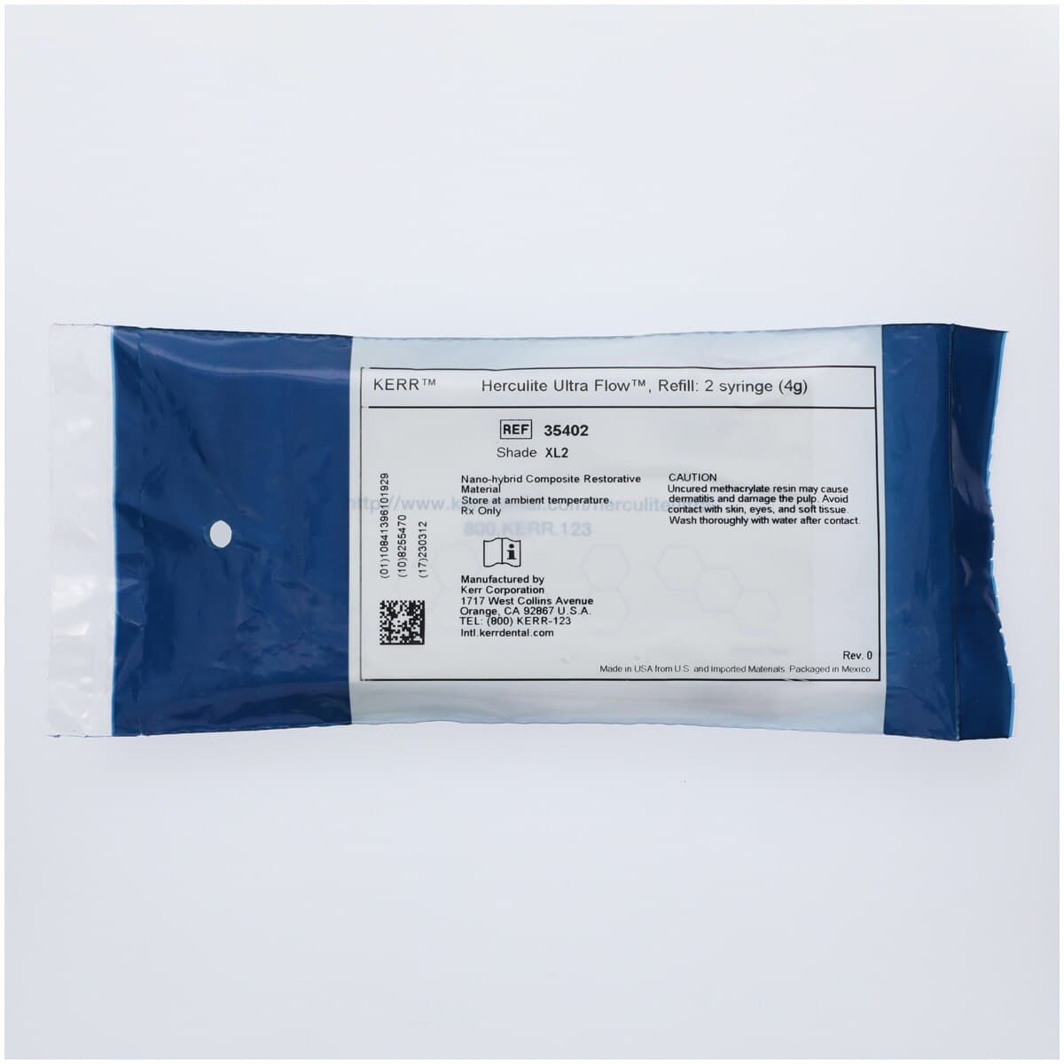 Kerr Herculite Ultra Flow Nanohybrid Flowable Composite, XL2 Shade, 2 g Syringe Refill, 2/Pk, 35402 thumbnail 2