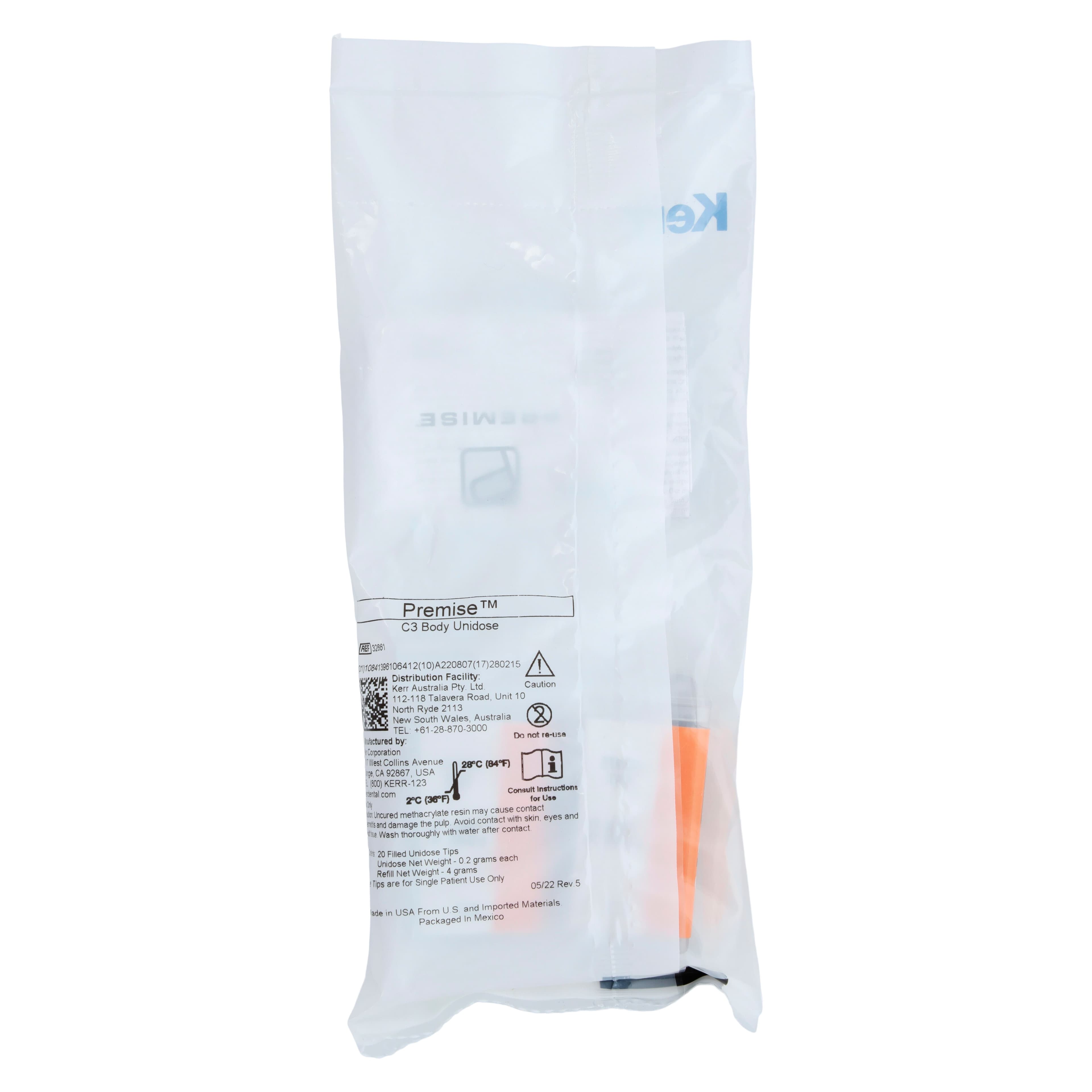 Premise Universal Nanofilled Composite, Body Shade C3, 0.2 g Unidose Refill, 20/Pk, 32661 thumbnail 6