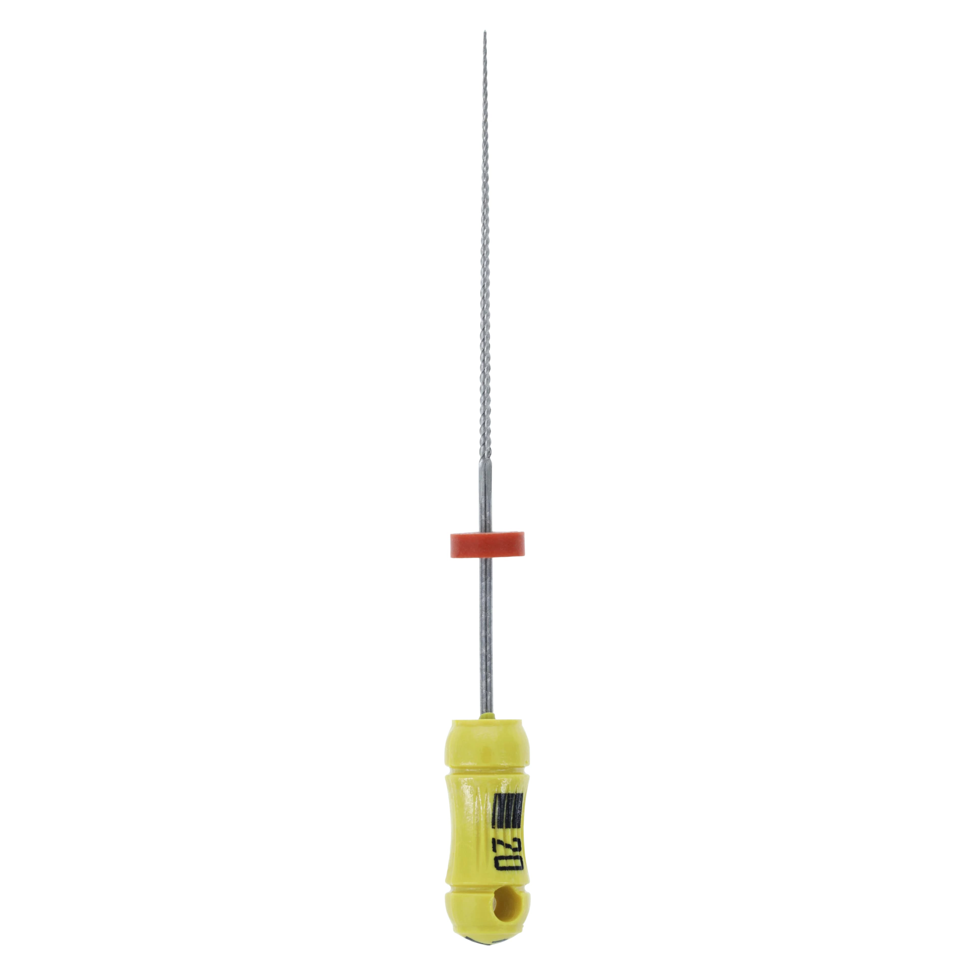 Kerr K-Files, Stainless Steel, 30 mm, #20, Yellow, 6/Pk, 06153 - K-Files 30mm #20 6/Bx - Image 1