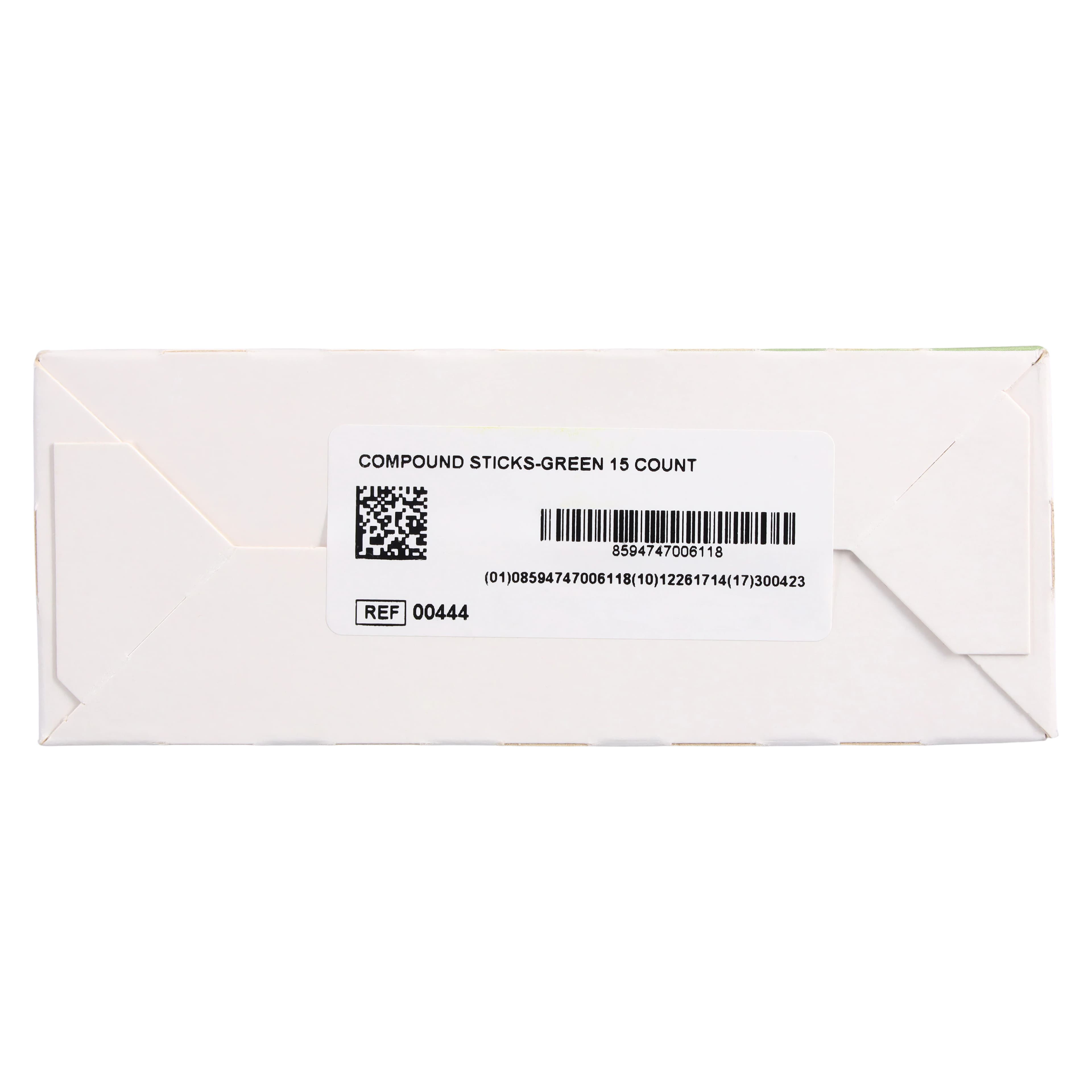 Kerr Impression Compound Sticks, Green, Type 1, 1/4 lb, 15/Pkg, 00444 thumbnail 4