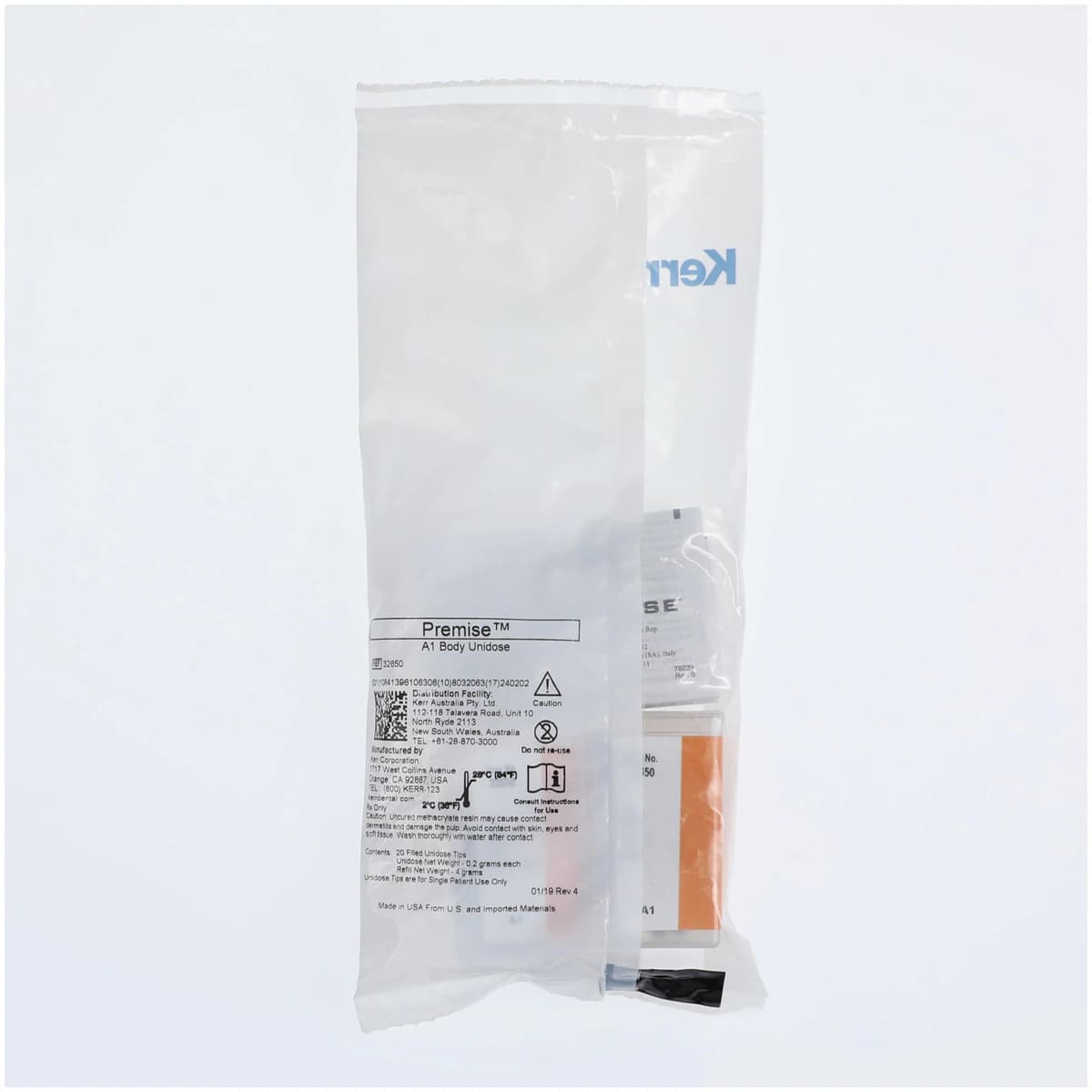 Premise Universal Nanofilled Composite, Unidose Refill, Body A1, 0.2 g, 20/Pk, 32650 thumbnail 2