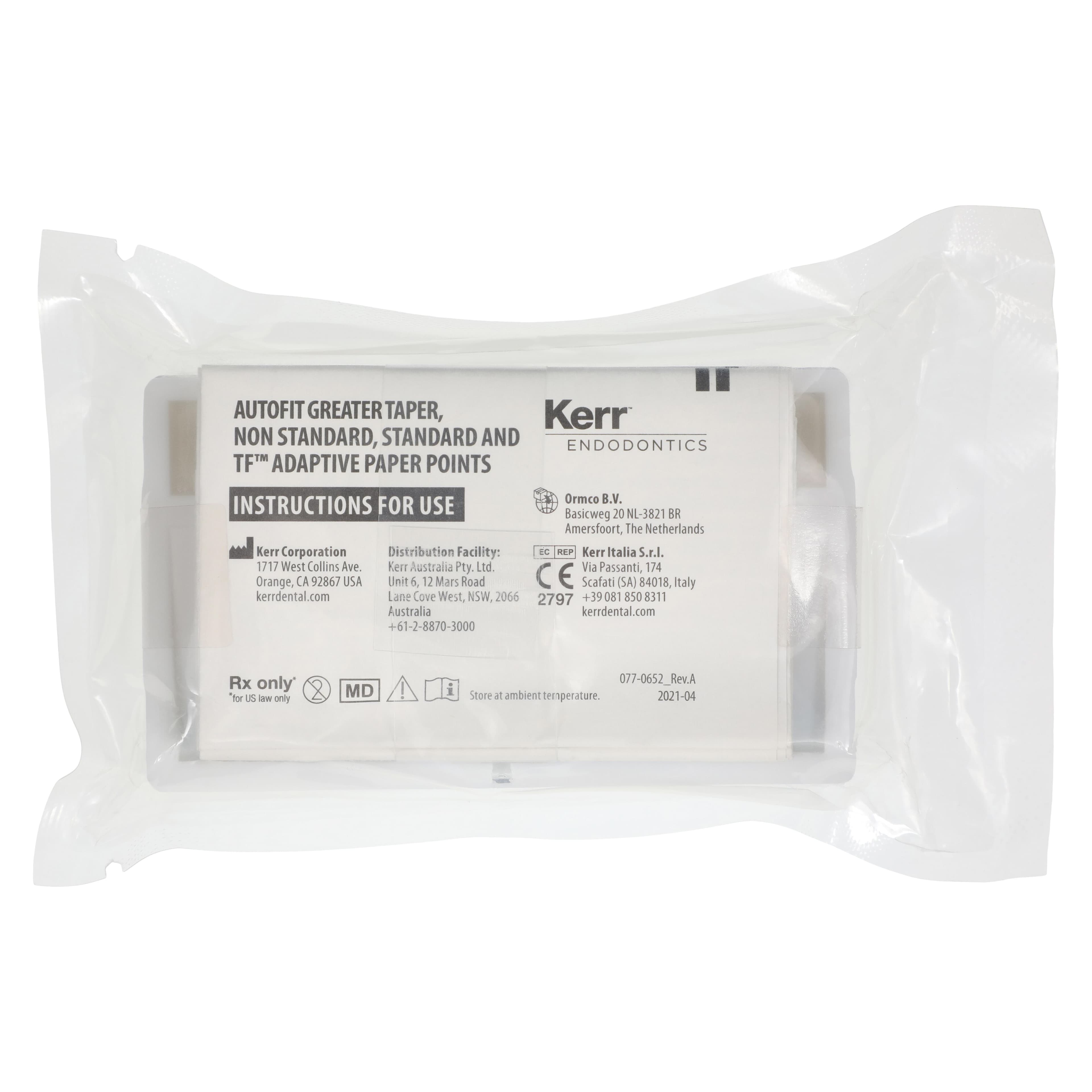 Kerr SybronEndo X-Fine Absorbent Paper Points, White, Bulk Pack, 200/Box, 13966 thumbnail 2