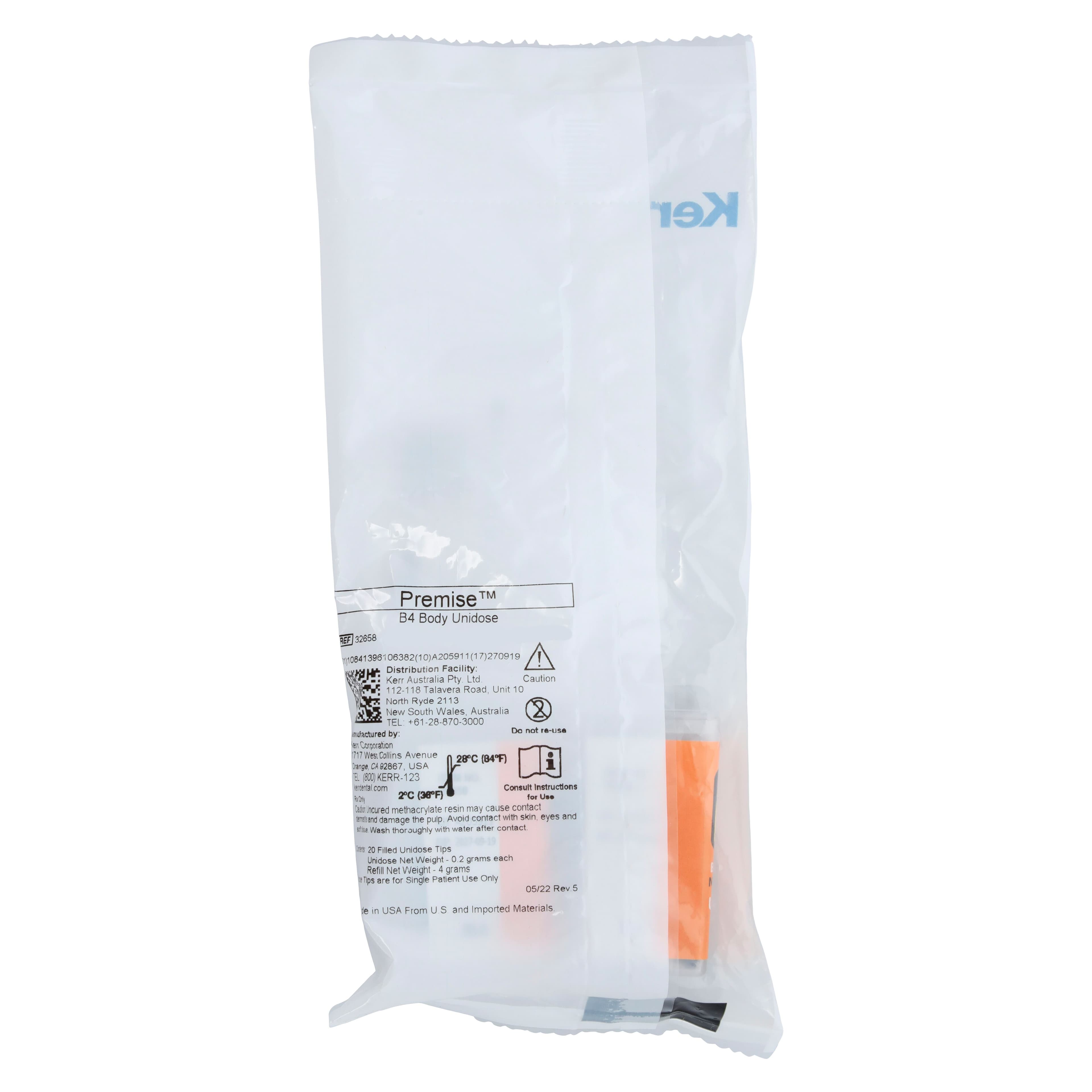Premise Universal Nanofilled Composite, Unidose Refill, Body B4, 0.2 g, 20/Pk, 32658 thumbnail 6