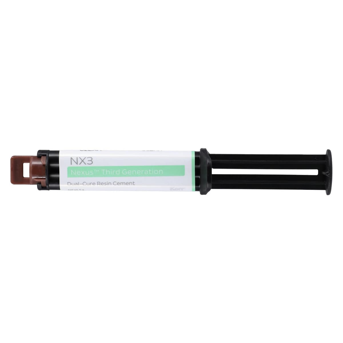 Kerr NX3 Nexus Third Generation Universal Adhesive Resin Cement, Dual-Cure Automix Syringe Refill, Clear, 5 g, 33643 thumbnail 3