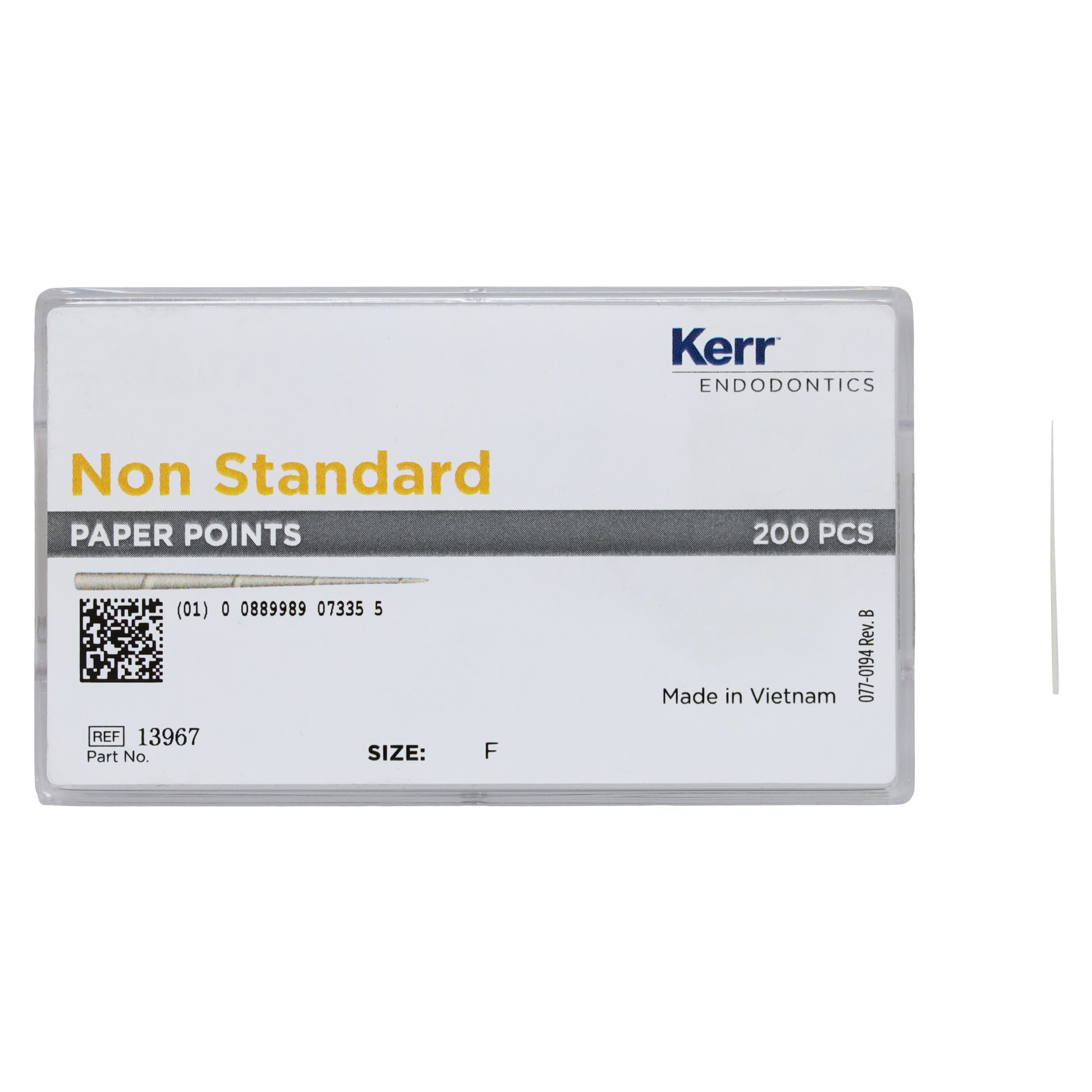 SybronEndo Absorbent Paper Points, Fine, White, Bulk Box of 200, 13967 thumbnail 4
