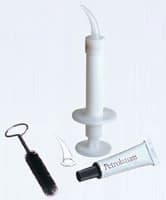 Kerr Free-Flo Impression Syringe Complete Package, White Plastic, 1/Pk, 00126 - Free-Flo Syringe Package, 1/Pk - Image 1