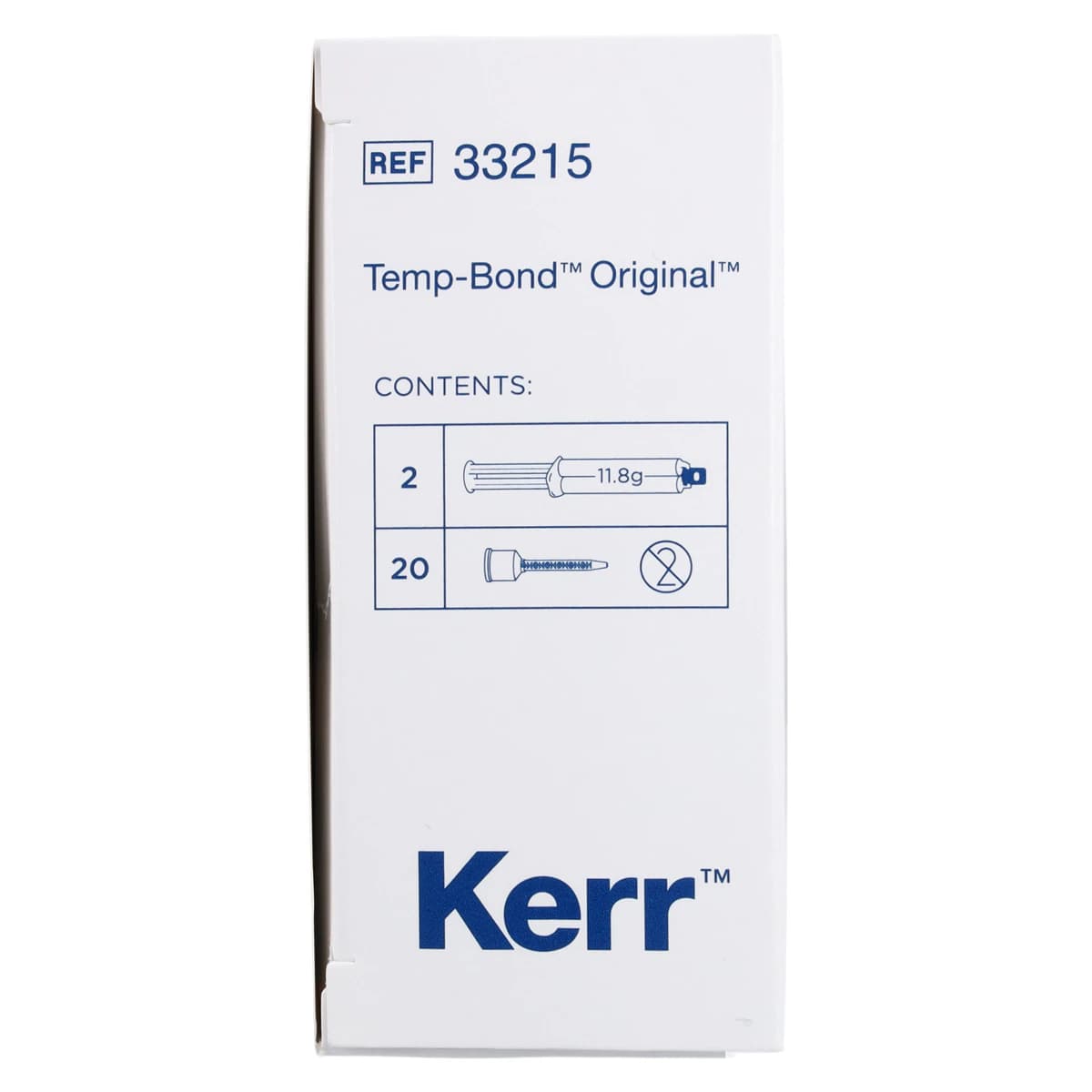Temp-Bond Original Zinc Oxide Eugenol Temporary Cement, Automix Syringe Kit, 2 x 11.8 g Syringes with 20 Mixing Tips, 33215 thumbnail 9