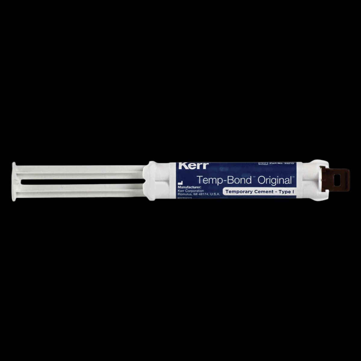 Temp-Bond Original Zinc Oxide Eugenol Temporary Cement, Automix Syringe Kit, 2 x 11.8 g Syringes with 20 Mixing Tips, 33215 thumbnail 2