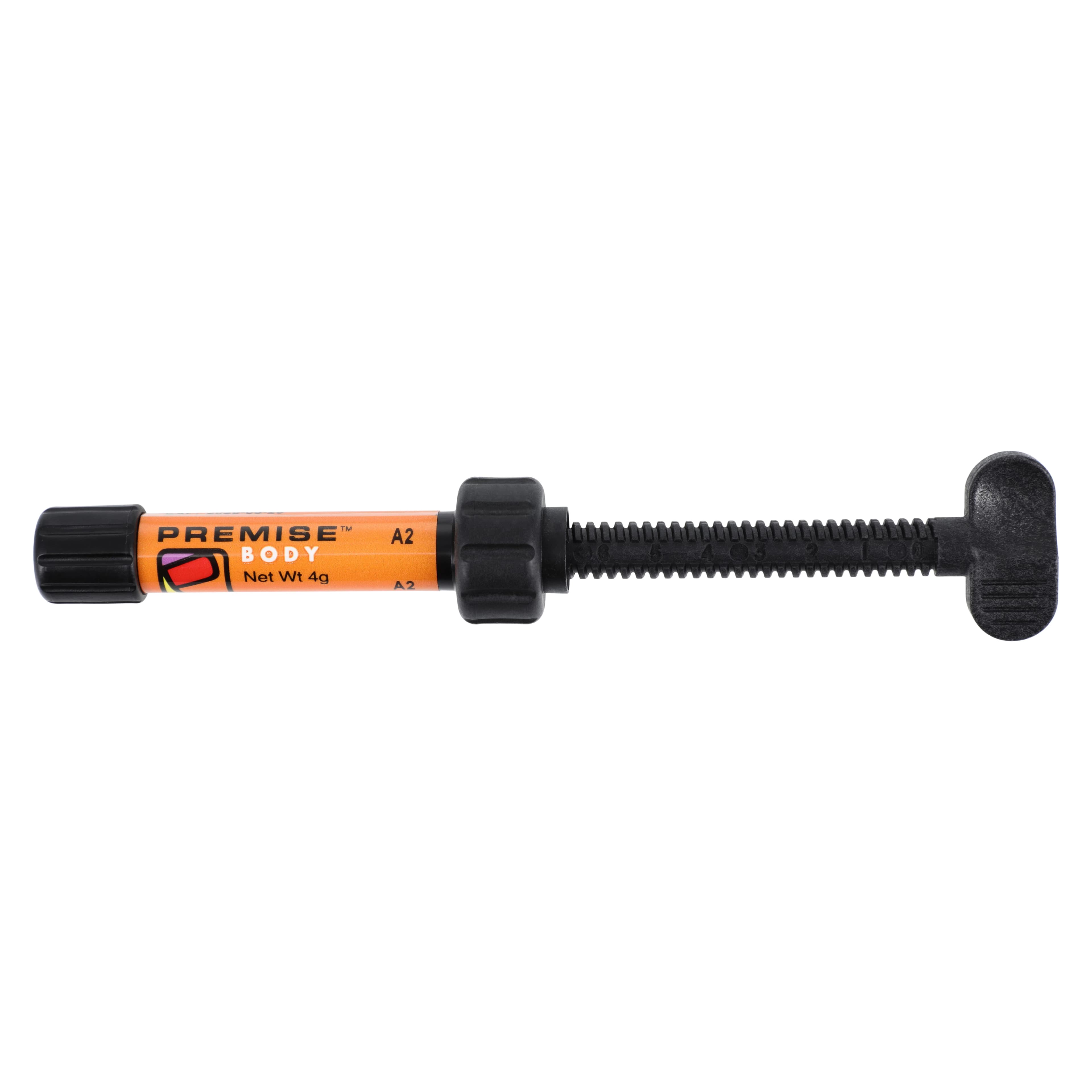 Premise Universal Nanofilled Composite Restorative, Body A2, 4 g Syringe Refill, 32618 - Premise Universal Body A2 4g Syringe Refill - Image 1