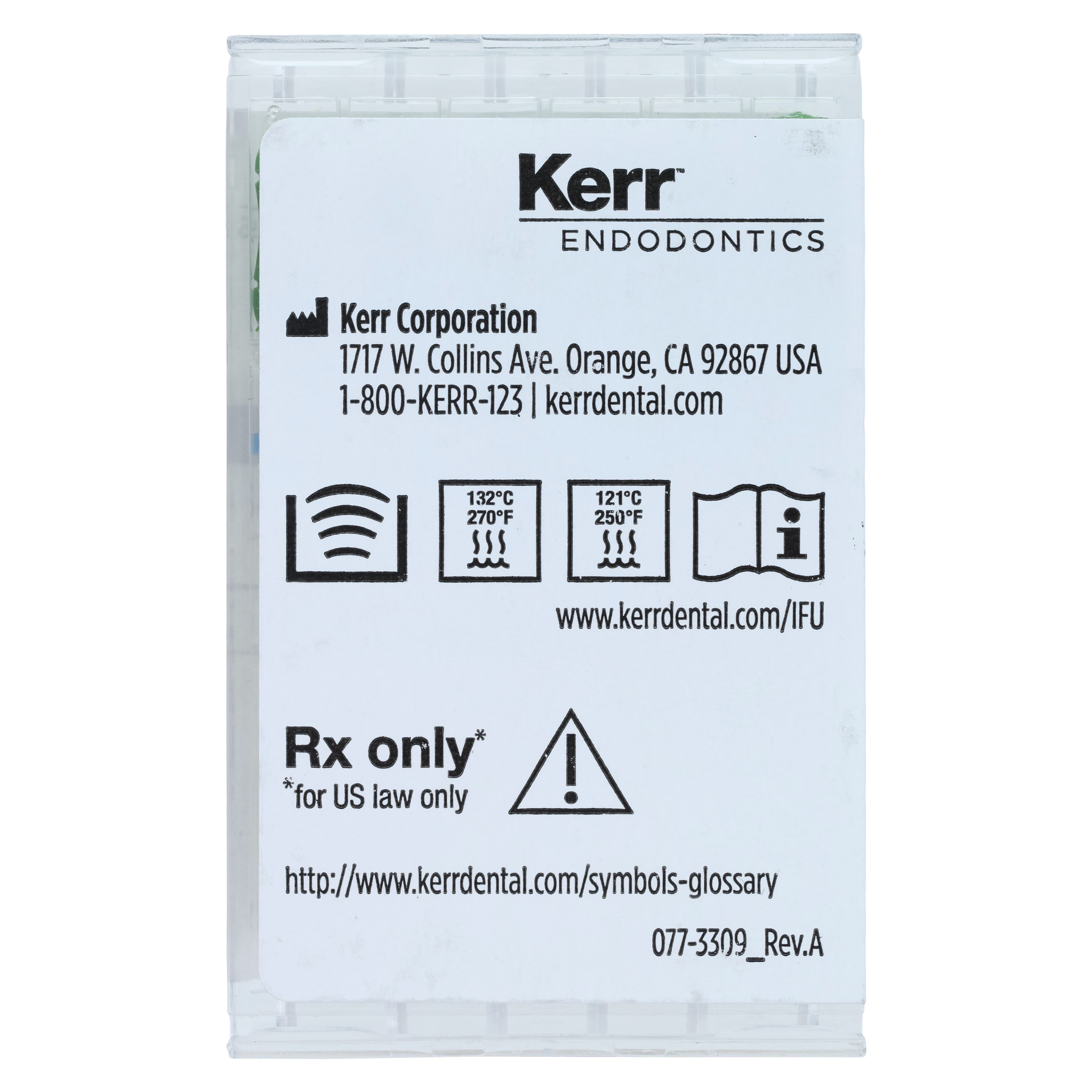 Kerr SybronEndo K-Files, Stainless Steel, 25 mm, #35, Green, 6/Pkg, 06067 thumbnail 6
