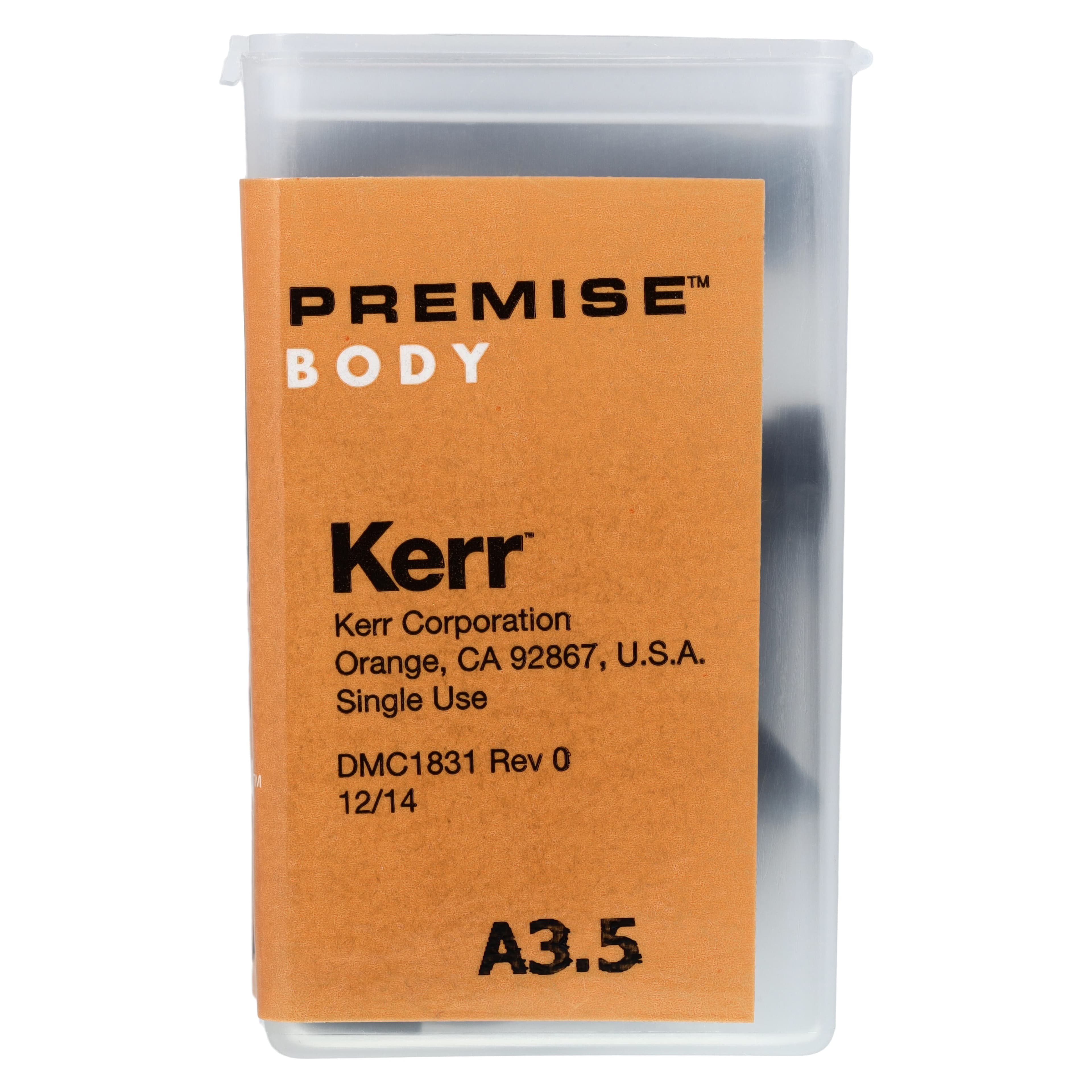 Premise Universal Nanofilled Composite, Unidose Refill, Body A3.5, 0.2 g, 20/Pk, 32653 thumbnail 3