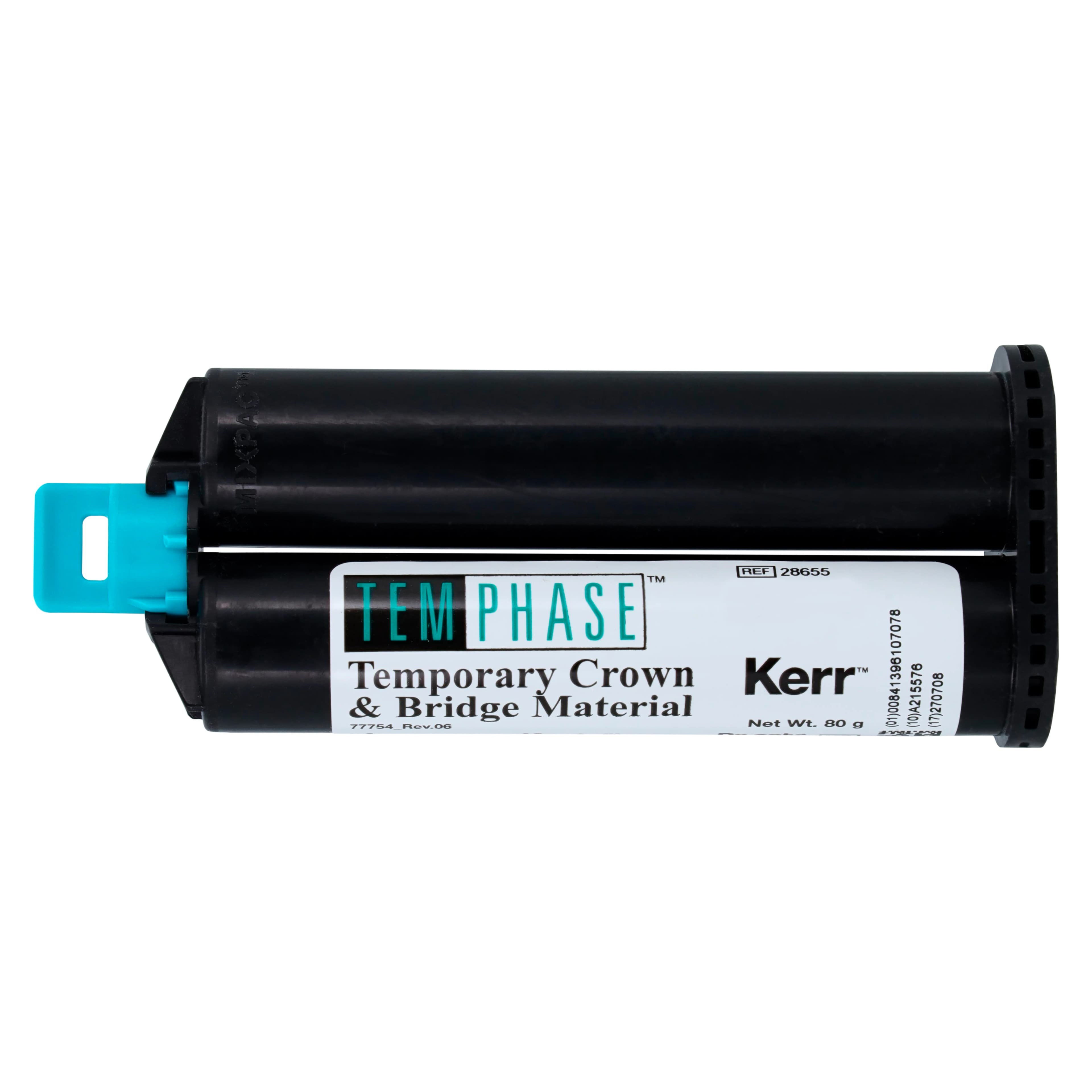 Temphase Temporary Crown & Bridge Material, Fast Set, A2, 72 g Cartridge Refill with 12 Mix Tips, 28655 thumbnail 3