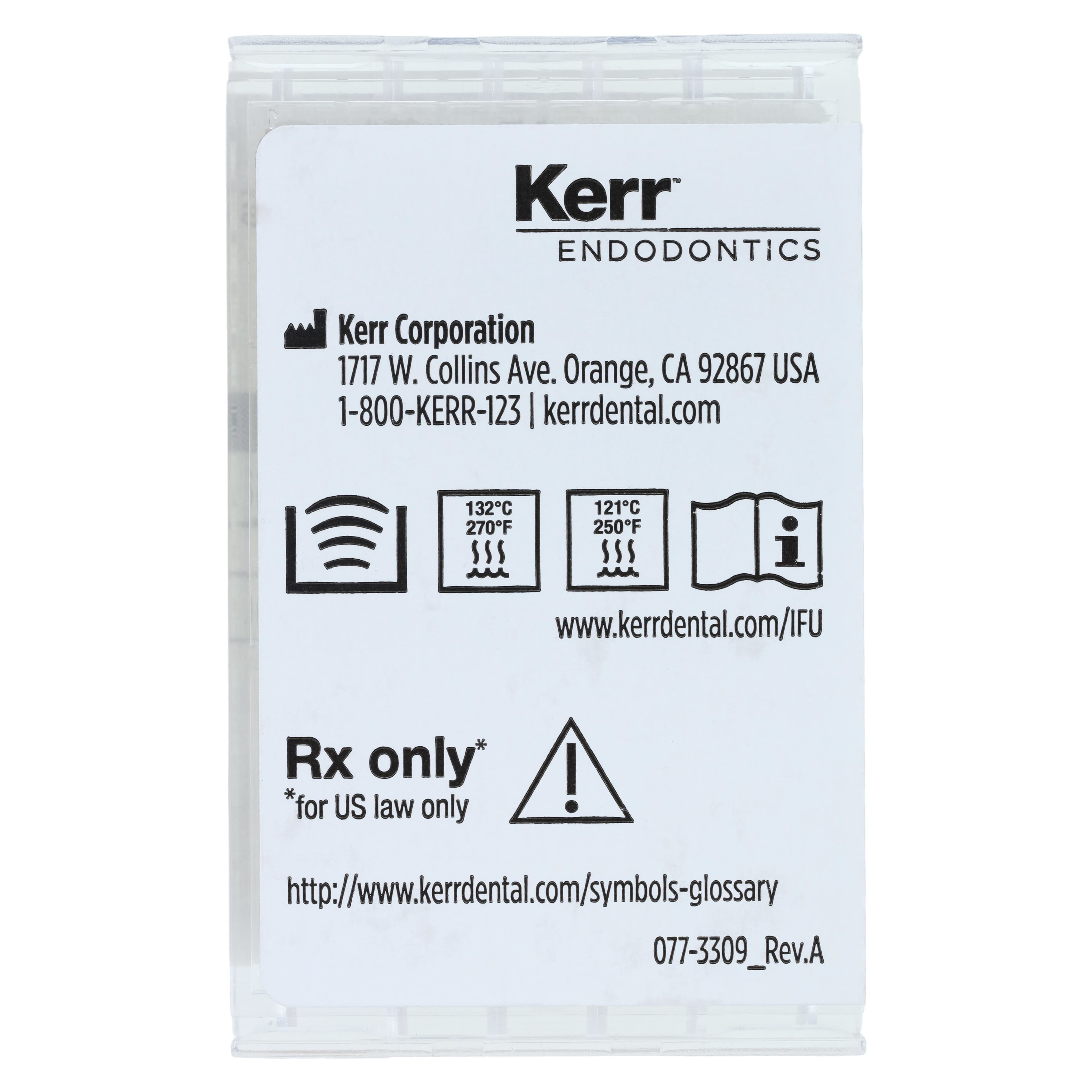 Kerr K-Flex Stainless Steel Hand Files, 21 mm, #15, White, 6/Pk, 15298 thumbnail 6