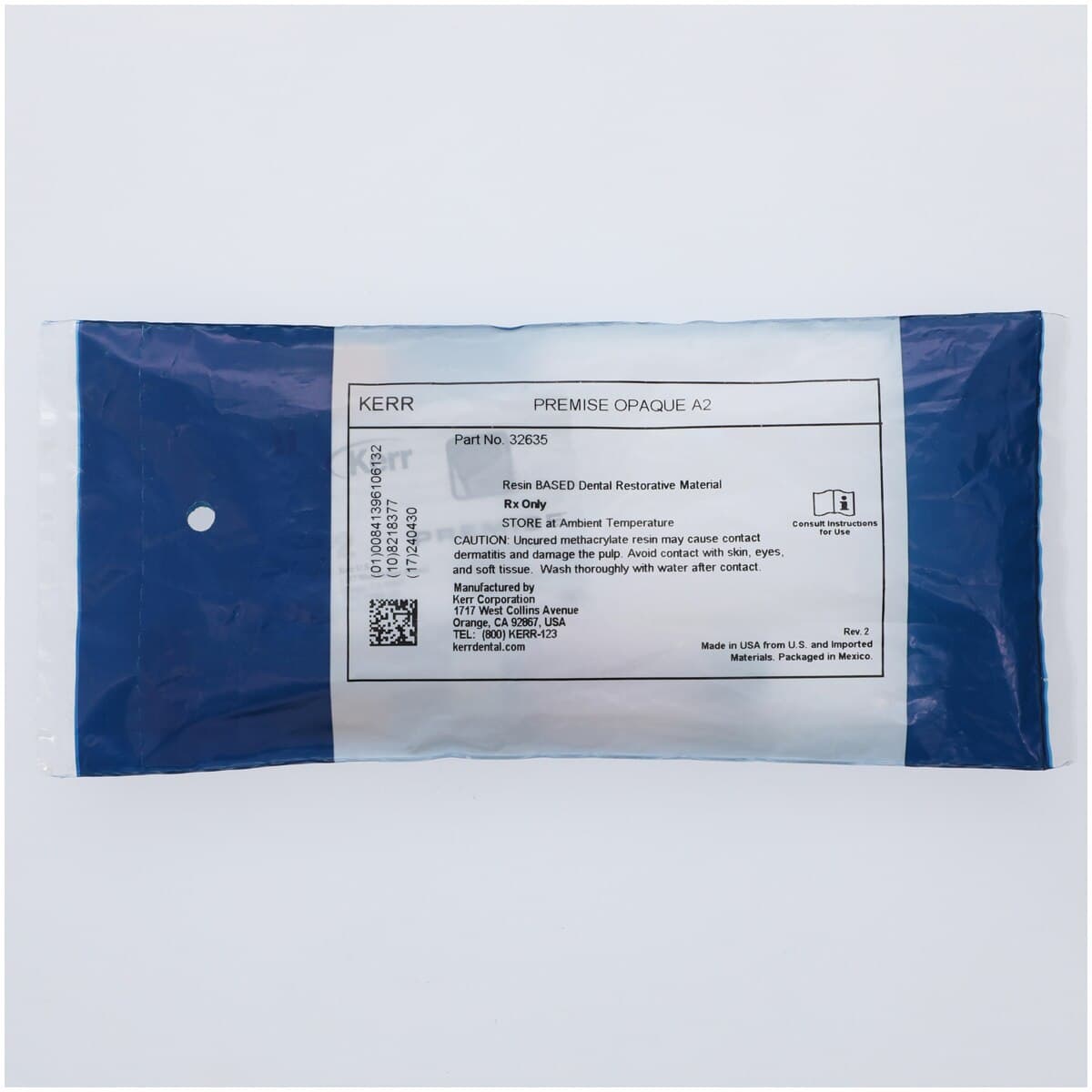Premise Universal Nanofilled Composite Restorative, Opaque A2, 4 g Syringe Refill, 32635 thumbnail 2
