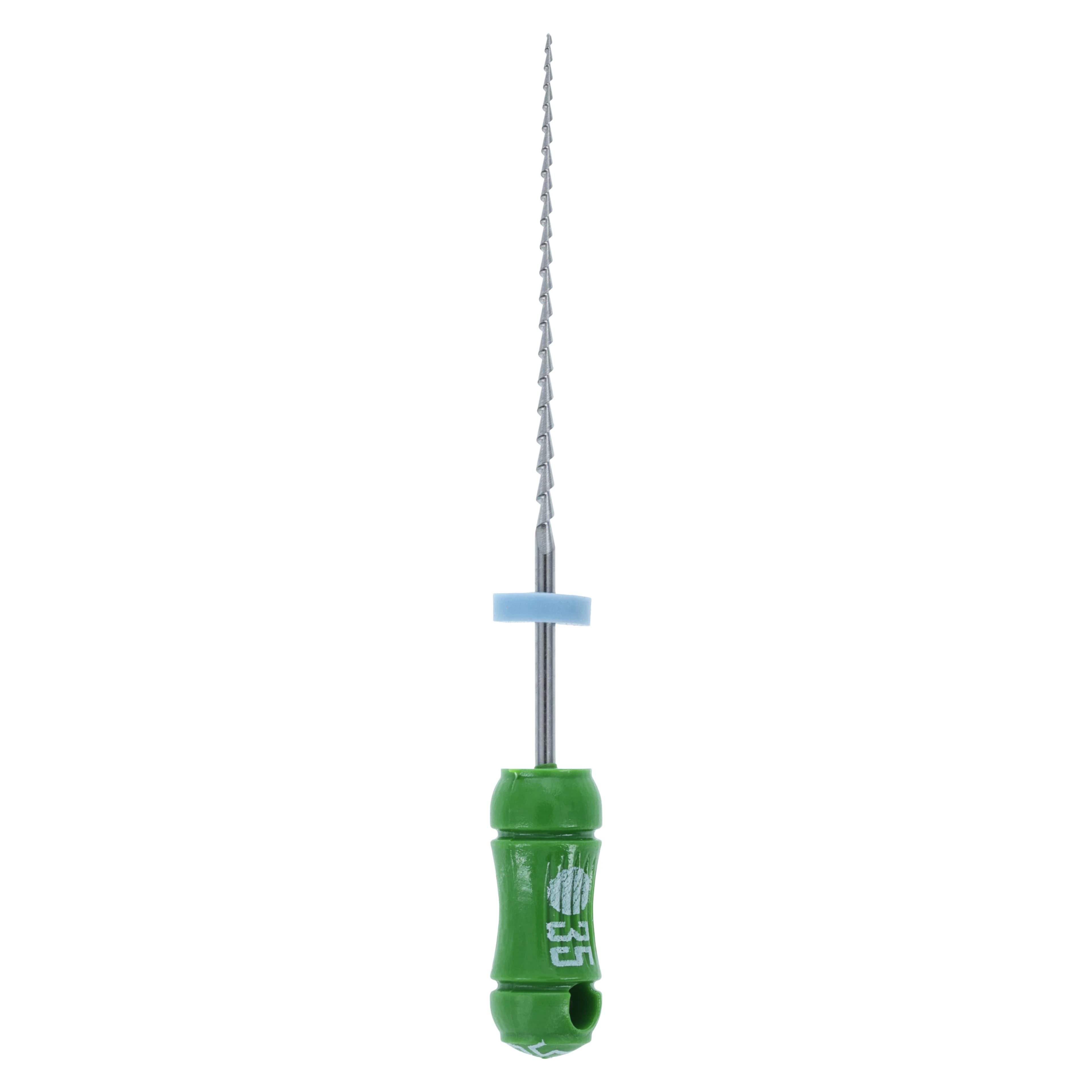 Sybron Endo Hedstrom Files, Stainless Steel, 25 mm, Size #35, Green, 6/Pk, 11348 - Sybron Endo, Hedstrom Files, Stainless Steel, 25 mm, # 35, Green, 6/Pk, 11348 - Image 1
