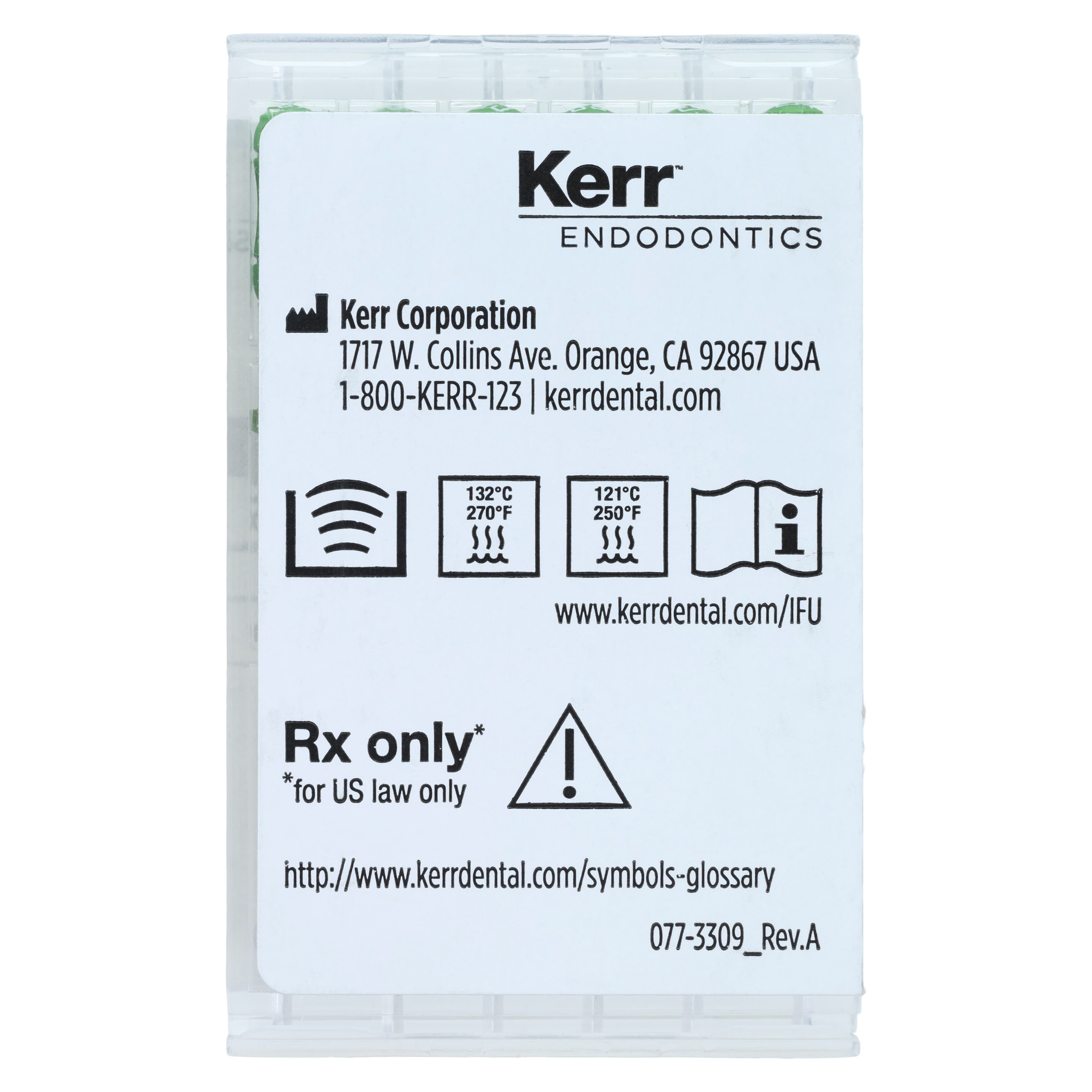 Kerr K-Flex Endodontic Files, Stainless Steel, Size #35, 21 mm, Green, 6/Pack, 15314 thumbnail 6