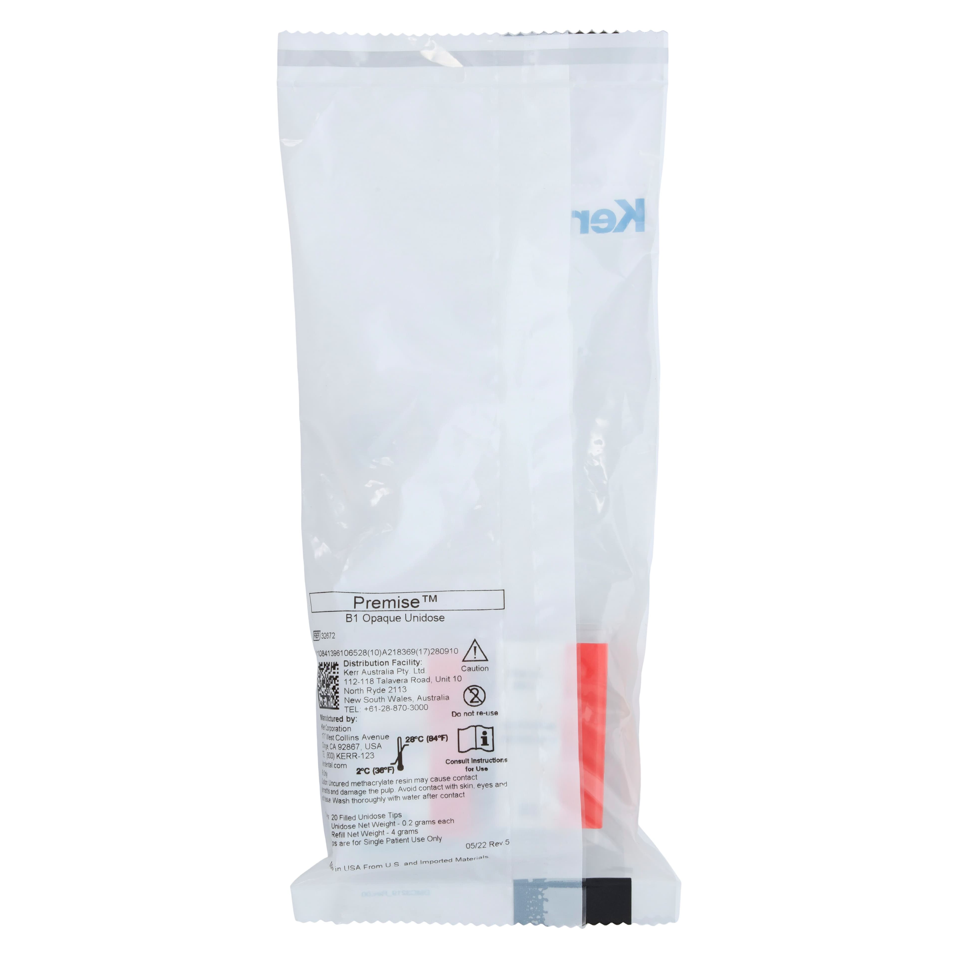 Premise Universal Nanofilled Composite, Opaque B1, 0.2 g Unidose Refill, 20/Pkg, 32672 thumbnail 6