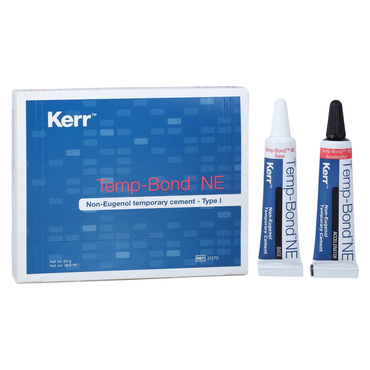 TempBond NE Non-Eugenol Temporary Cement, Tube Refill Kit, 50 g Base + 15 g Accelerator + Mixing Pad, 1/Pk, 21370 thumbnail 2