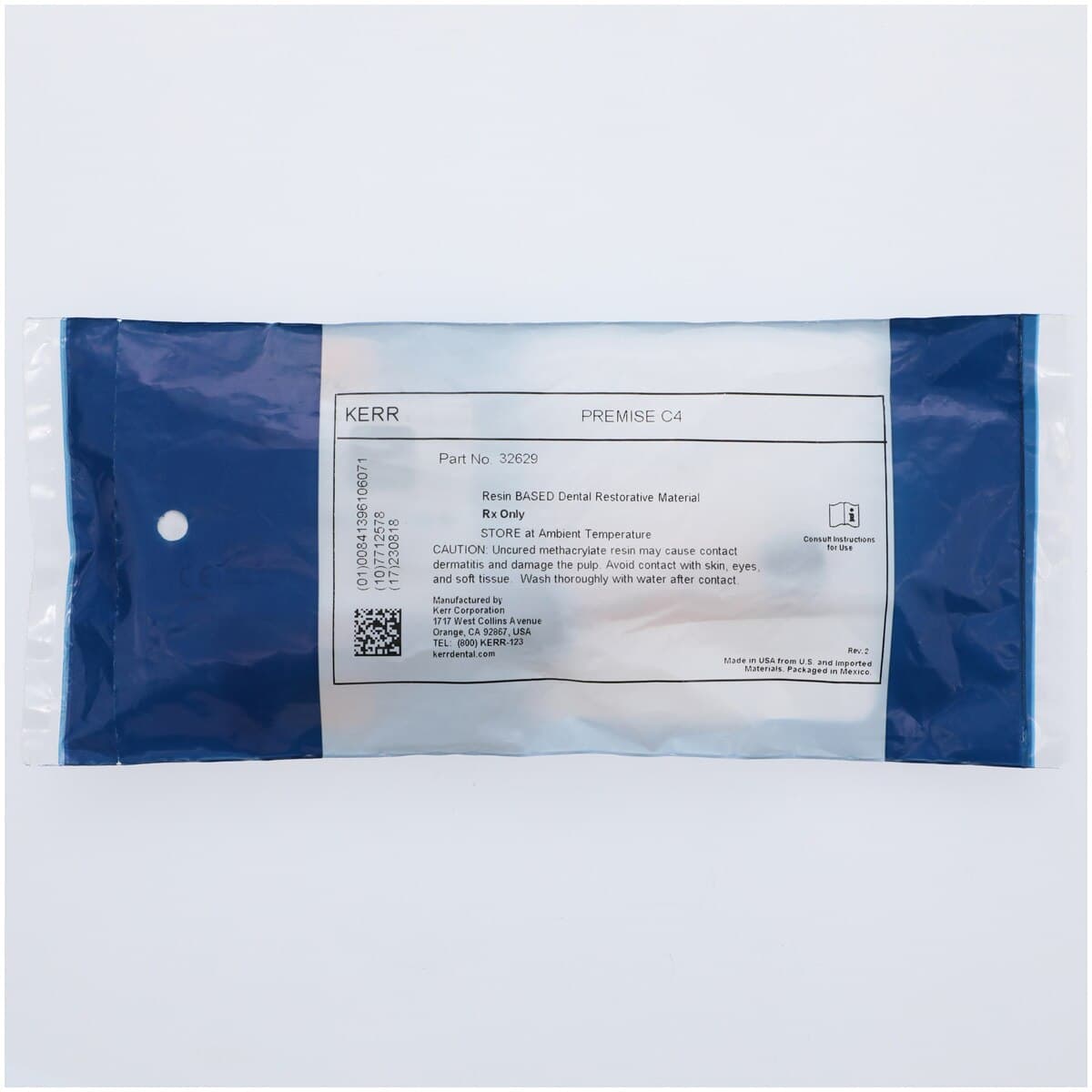 Premise Universal Nanofilled Composite Restorative, Body C4, 4 g Syringe Refill, 32629 thumbnail 2
