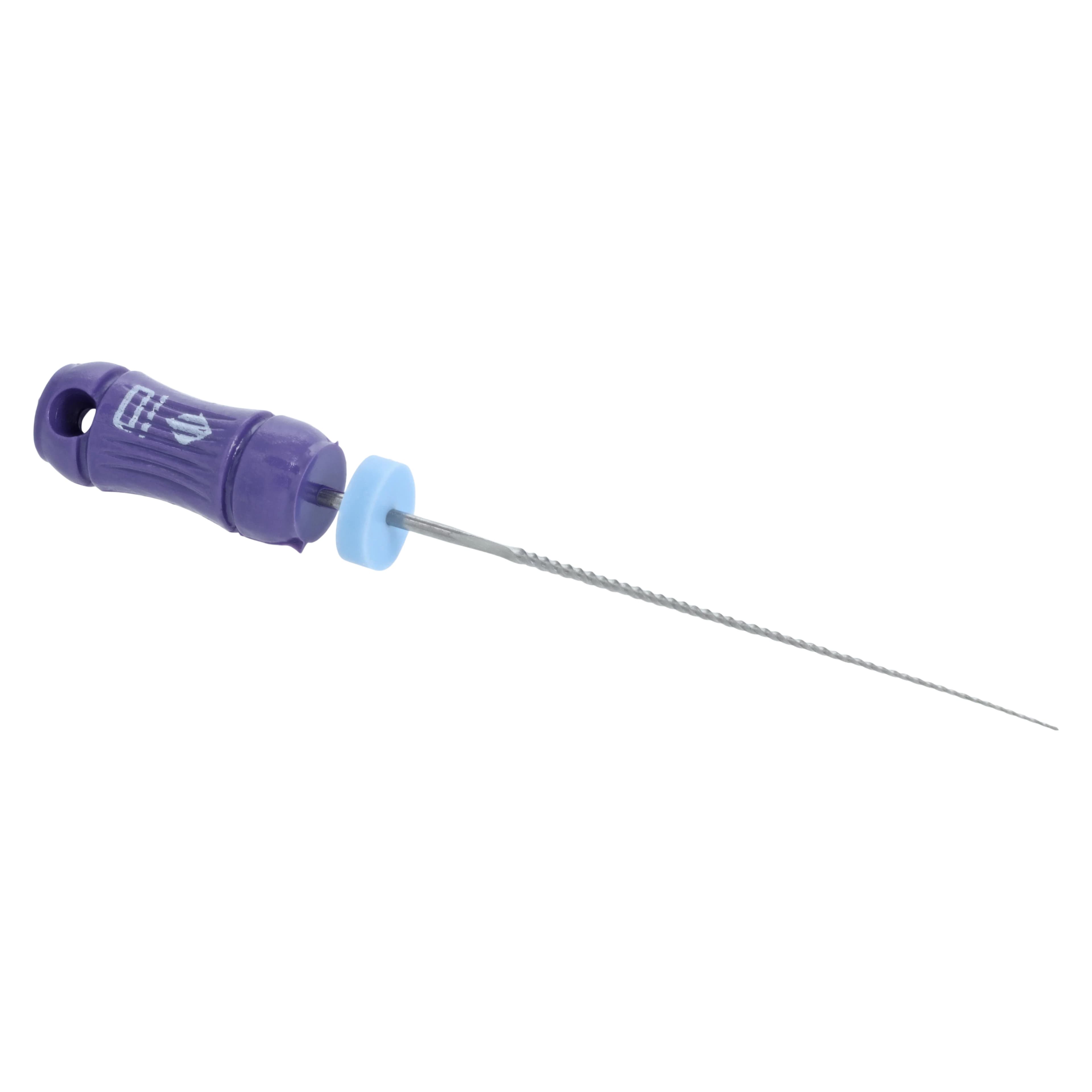 Kerr K-Flex Stainless Steel Hand Files, 25 mm, #10, Purple, 6/Pk, 15126 thumbnail 3