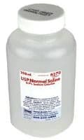 Nurse Assist Sterile 0.9% Sodium Chloride Irrigation Saline, 250mL Screw Top Bottle - Nurse Assist Saline 0.9%, Sterile 250mL, Screw Top Bottle - Image 1
