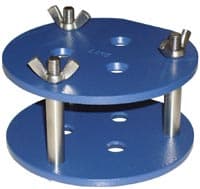 Lang Dental ReFlex Reline Jig, Three Post Jig, 4800RJ - ReFlex Reline Jig. Three Post Jig ensures stability and accuracy when relining - Image 1