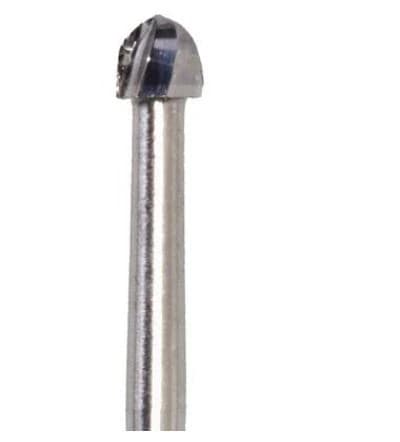 Meisinger FG Sterile-Packed Carbide Bur, #6 (US #6), Round, Extra Long/Surgical, Friction Grip, 1.0 mm Head, 25/Pkg, HM1-018 SU (FGXL6) - Meisinger FG Sterile-Packed Carbide Burs - #68XL - Image 1