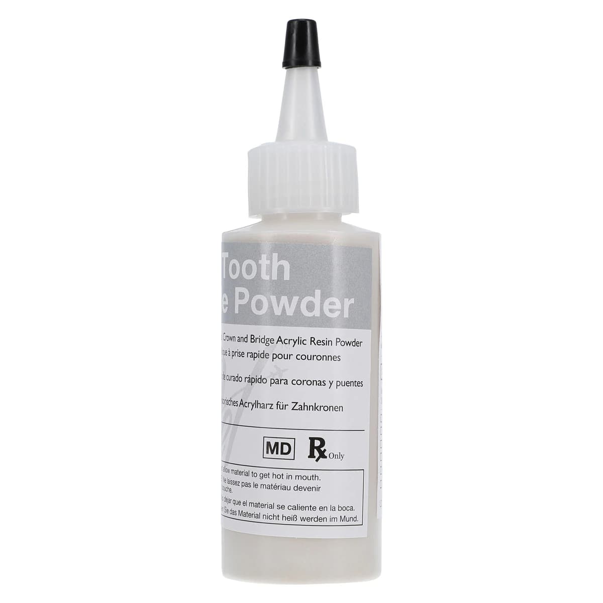 Jet Tooth Shade Acrylic Powder, C3, 2oz, Self-Curing, 1410-C3 thumbnail 3