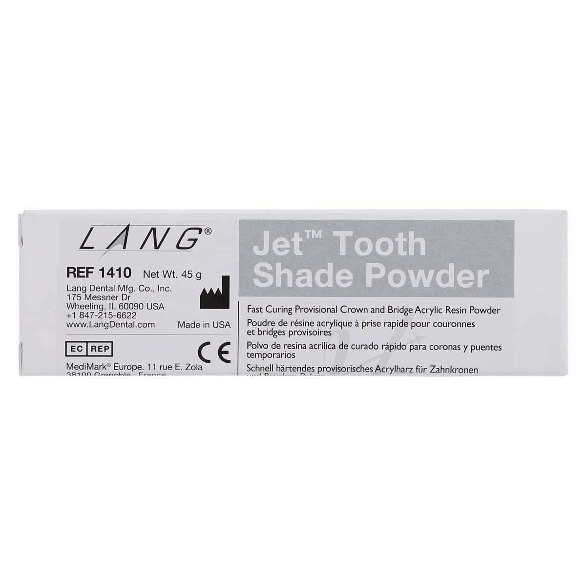 Jet Tooth Shade Temporary C&B Acrylic Resin, Powder, 2 oz, C4, 1/Pk, 1410-C4 thumbnail 5