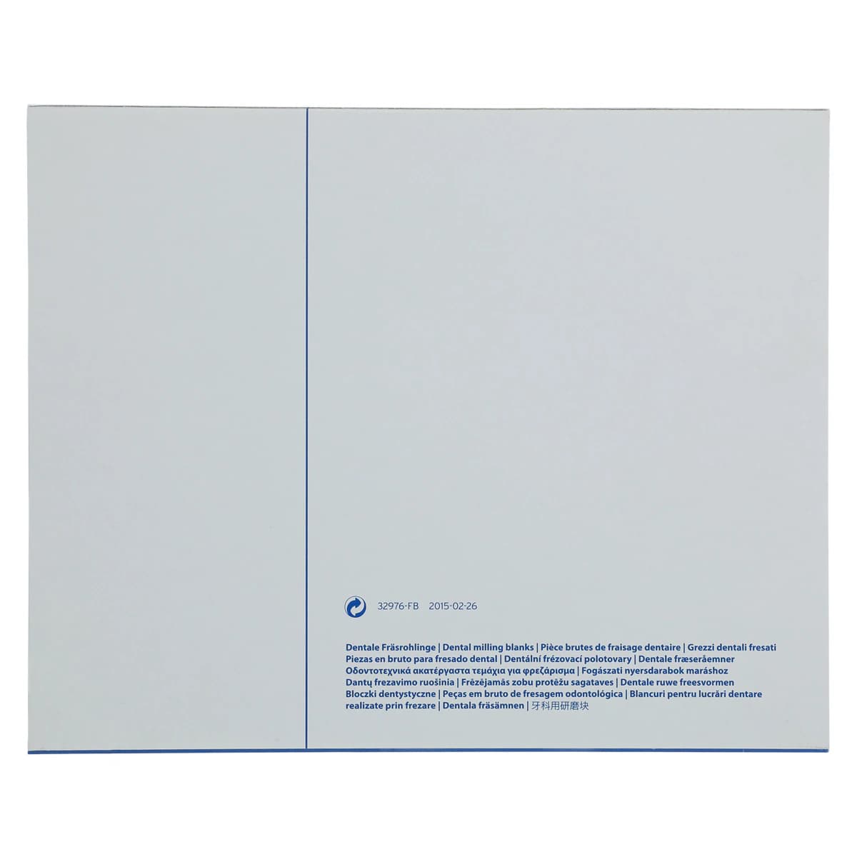 Ceramill Zolid FX Multilayer Zirconia Disc, Shade 0/A1, 98 x 16 mm, F, 1 Disc thumbnail 9
