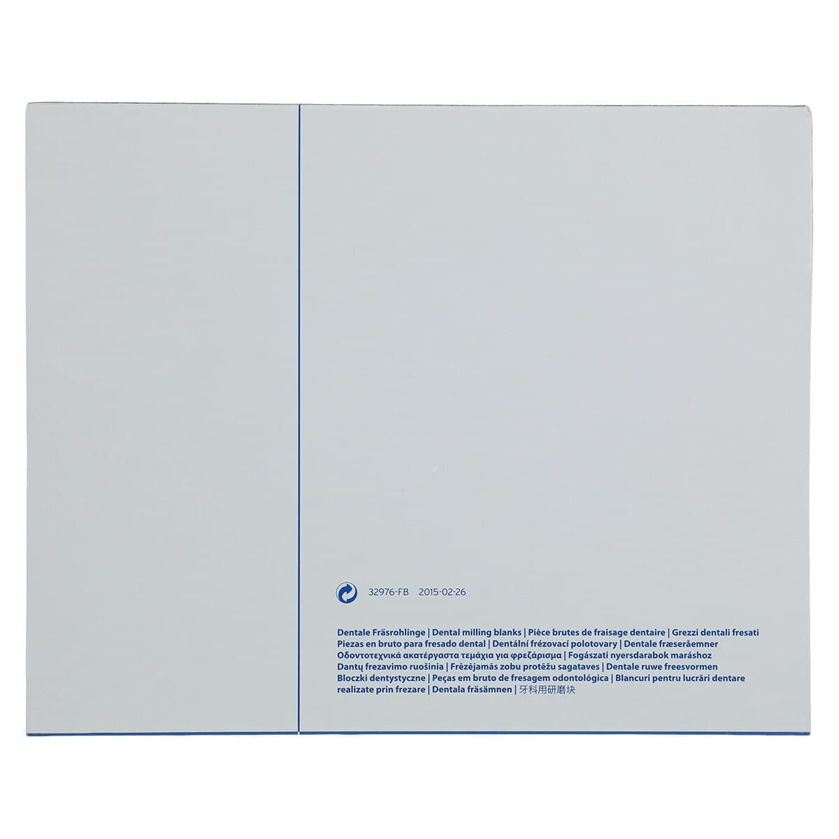 Ceramill Zolid FX ML Multilayer Zirconia Disc, Shade 0/B1, 98 x 20 mm, 1 Disc thumbnail 9