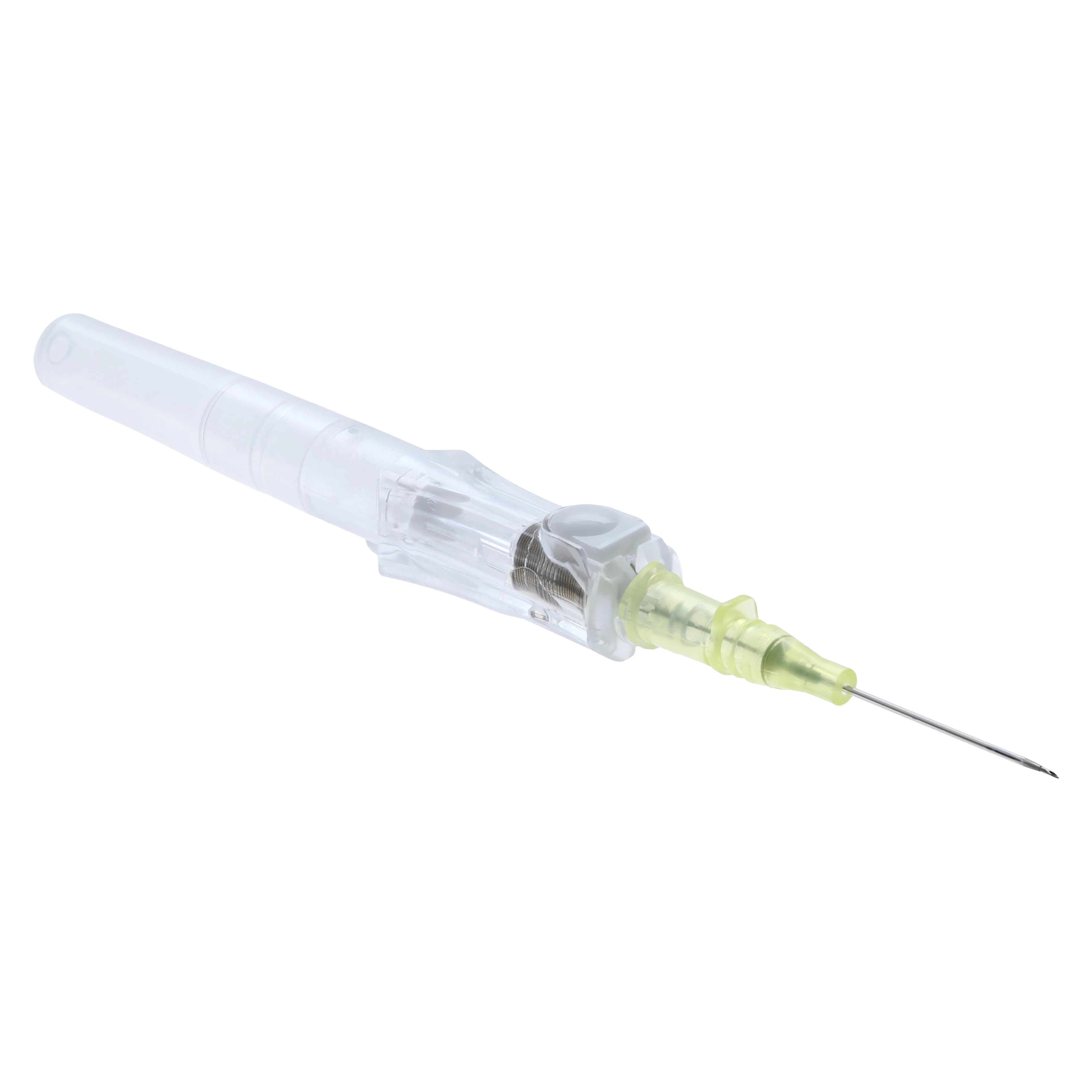 BD Insyte Autoguard Shielded IV Catheter, 24G x 3/4", Yellow, Notched Needle, Vialon, Sterile, 50/Bx, 4 Bx/Cs, 381412 thumbnail 5