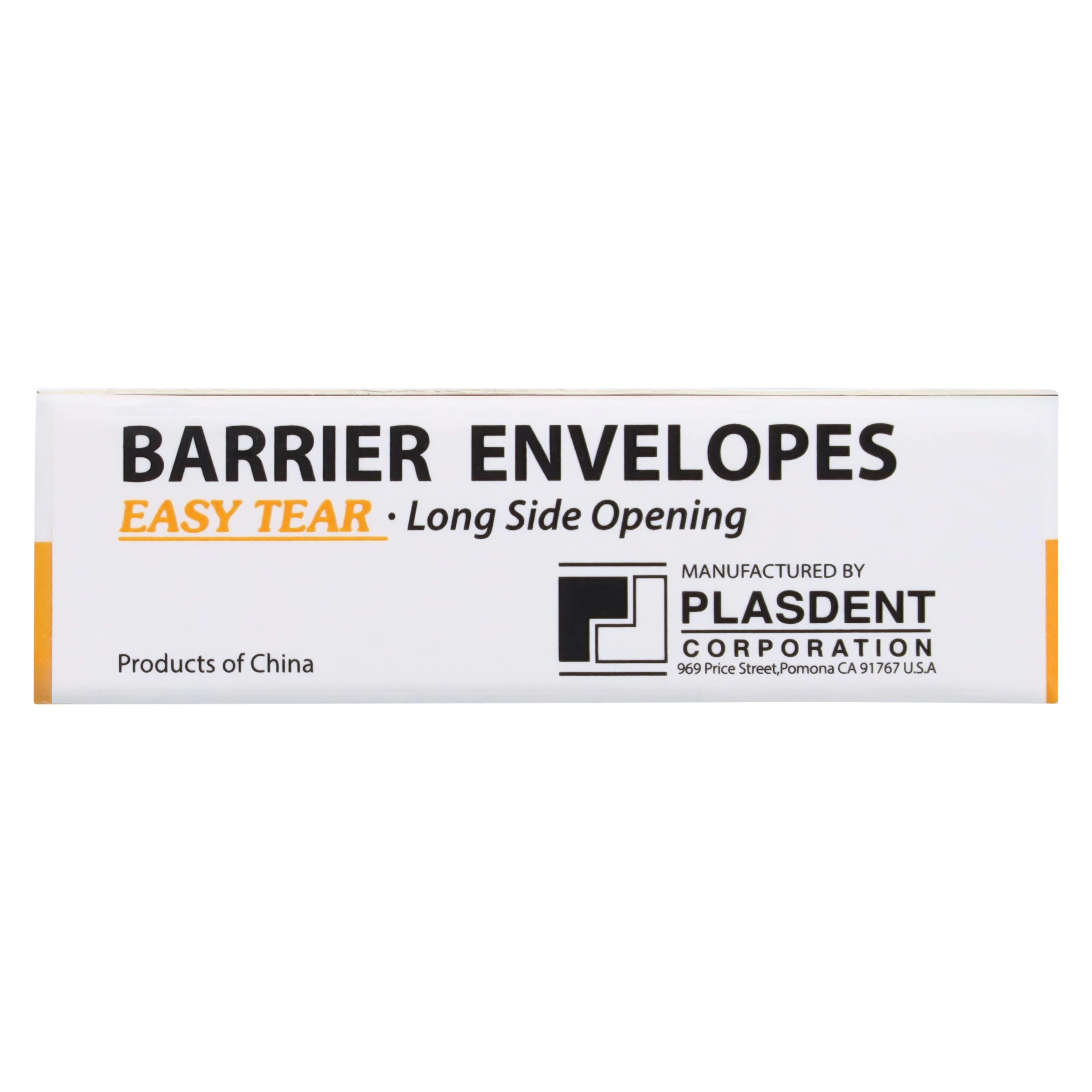 Plasdent Clear ProTection SOFT Easy-Tear Barrier Envelopes, Long-Side Loading, Size 2, 100/Box, BEAT-002S thumbnail 5