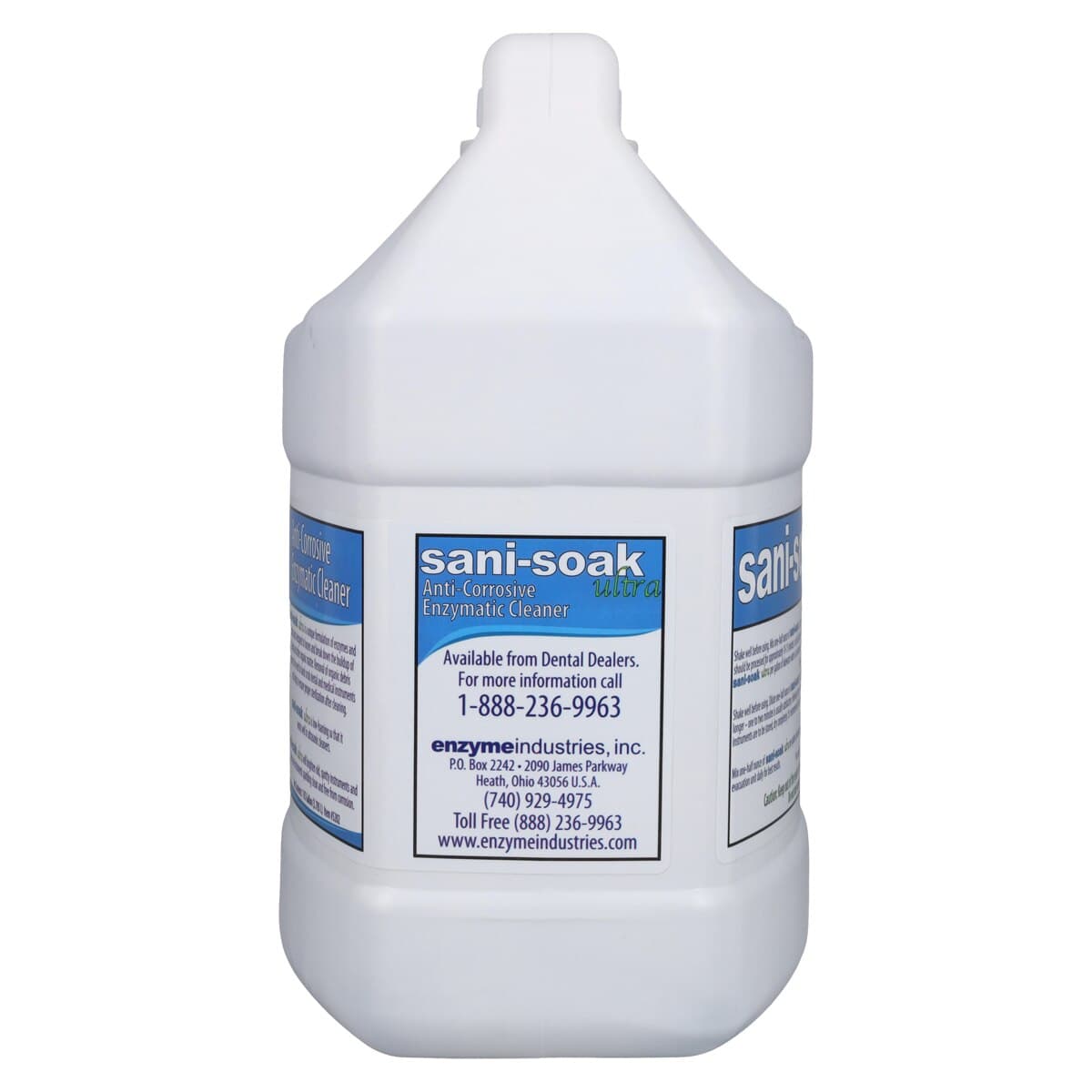 Sani-Soak Ultra Enzymatic Ultrasonic Cleaner, Mint, 1 Gallon Bottle thumbnail 3