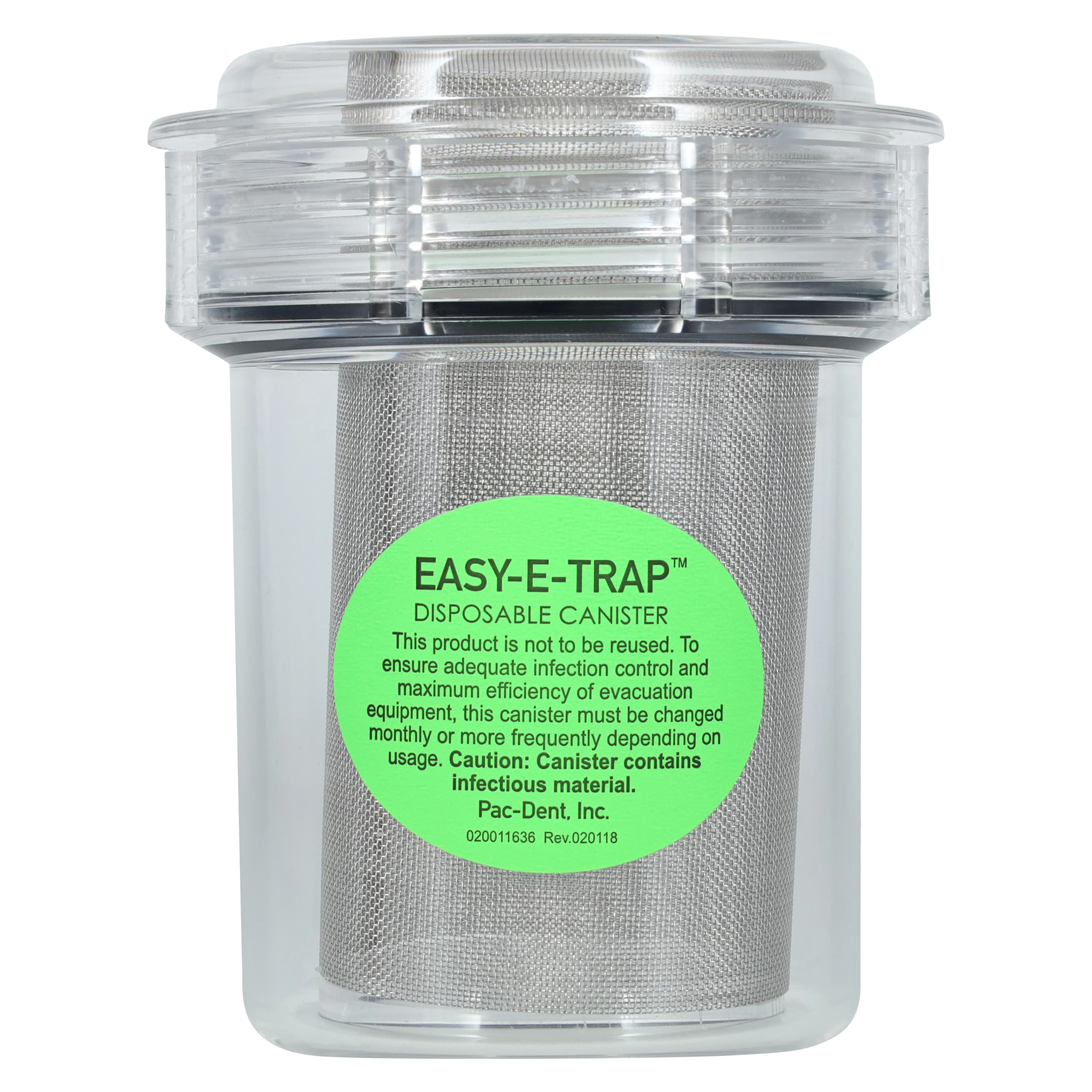 Pac-Dent Easy-E-Trap Disposable Canister for Model #2350, 8/Box, CT2350 thumbnail 3