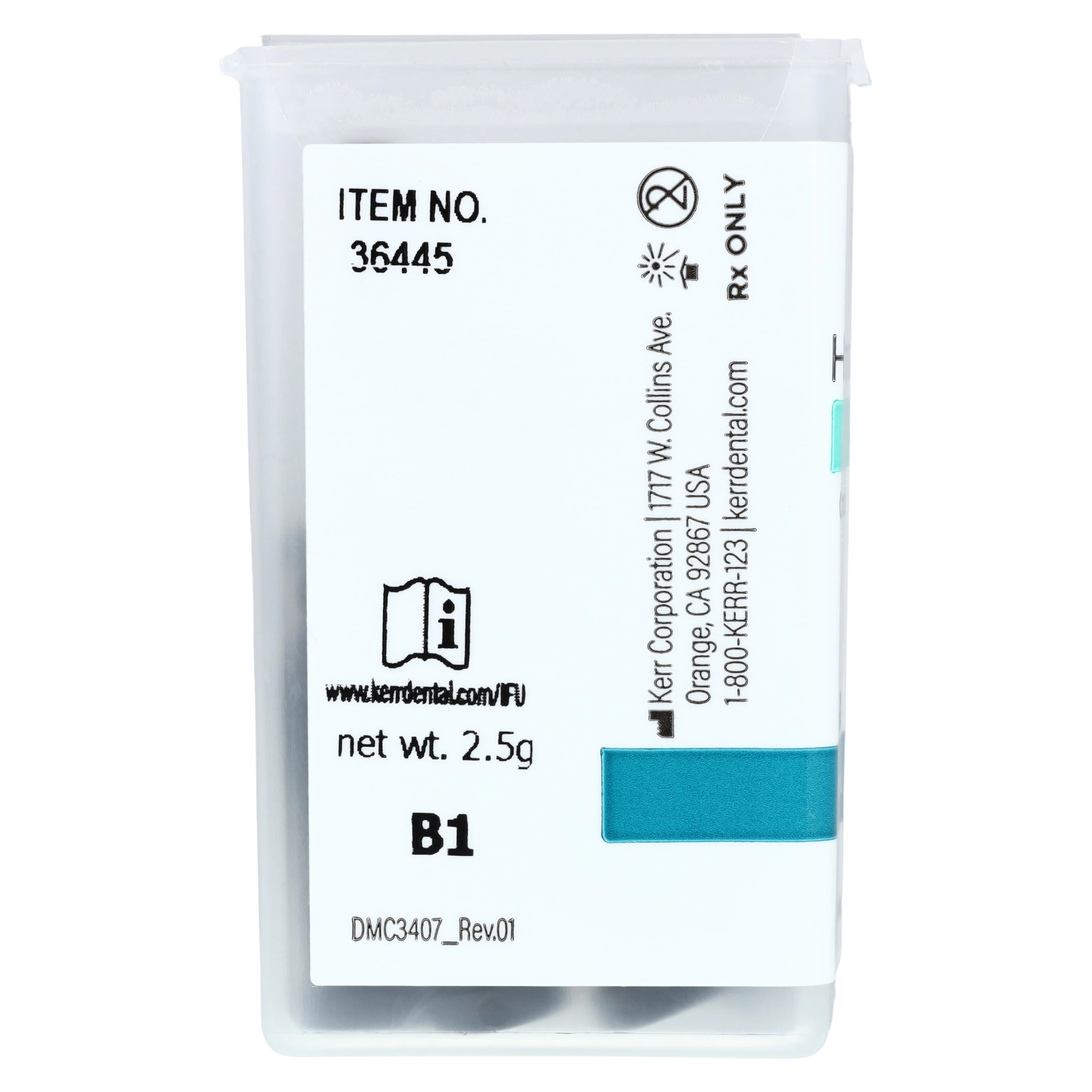 Harmonize Nanohybrid Universal Composite, Unidose Refill, 0.25 g, B1 Enamel, 20/Pk, 36445 thumbnail 4