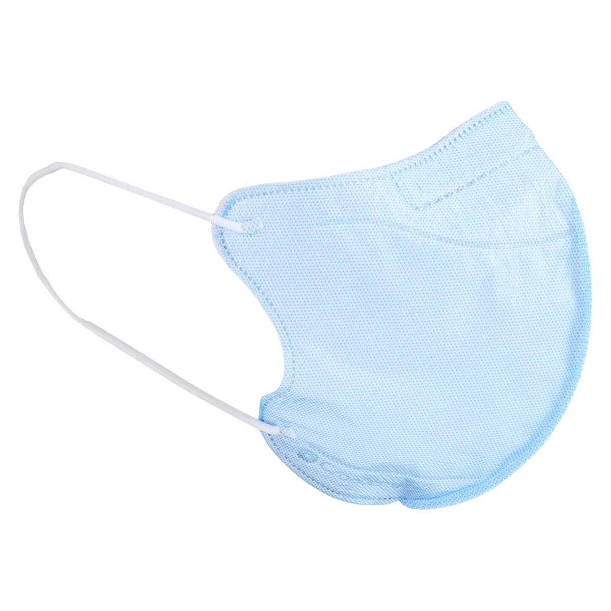 Cranberry 360 4-Ply Earloop Face Masks, ASTM Level 3, Anti-Fog, Latex-Free, Regular, Blue, 40/Box, Q2861B thumbnail 3
